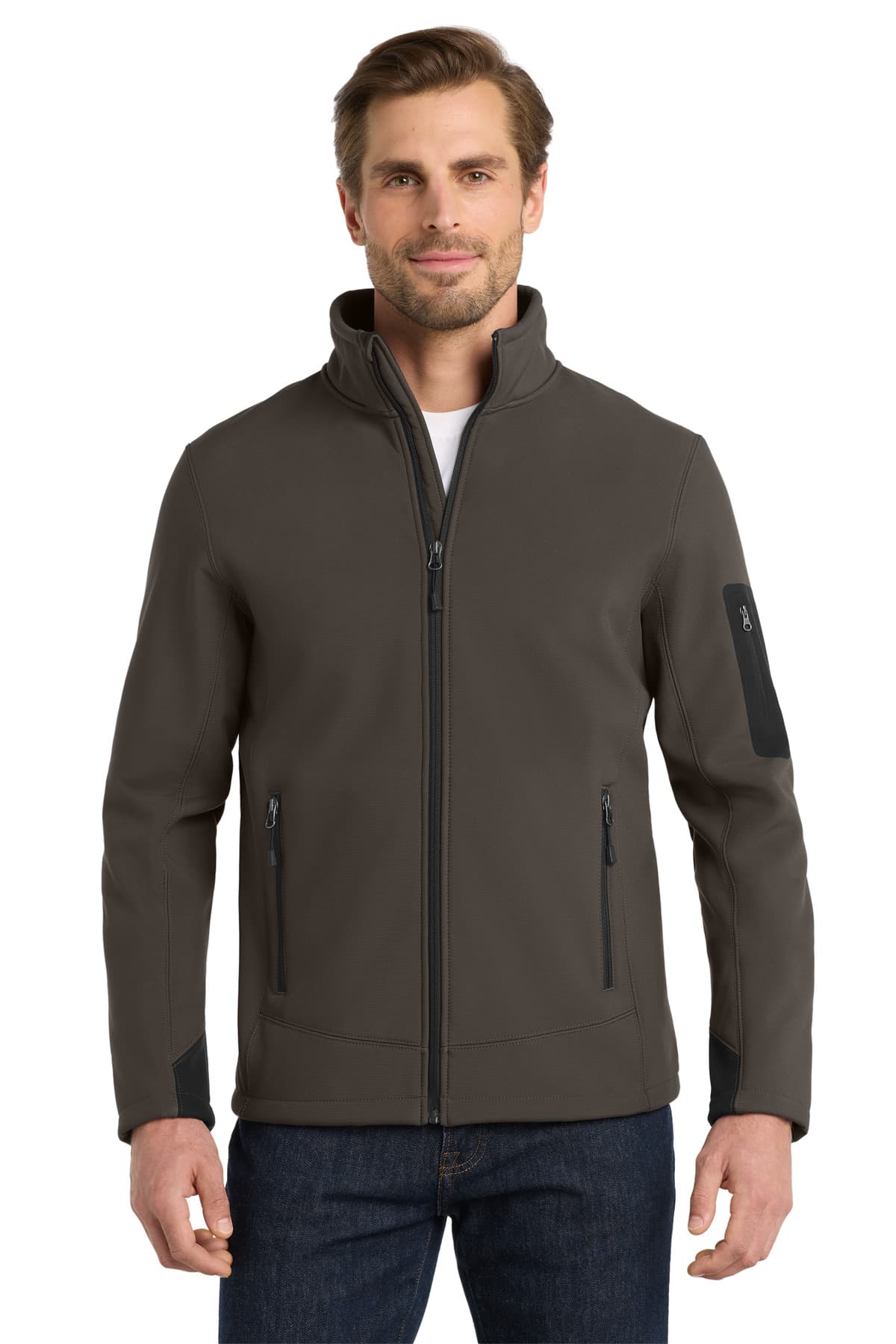 Eddie Bauer EB534 in Canteen Grey β custom apparel by Jam 4 Apparel