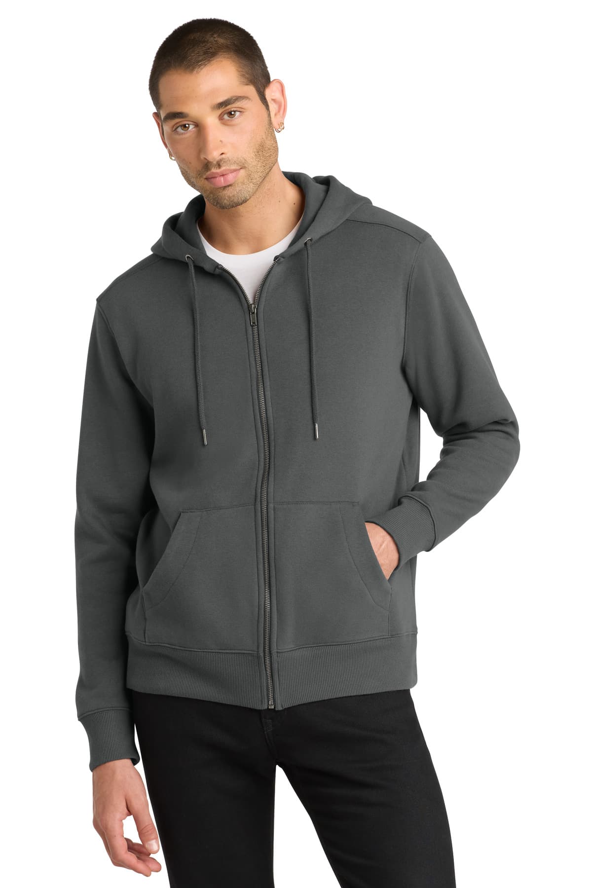 District DT1103 in Charcoal β custom apparel by Jam 4 Apparel