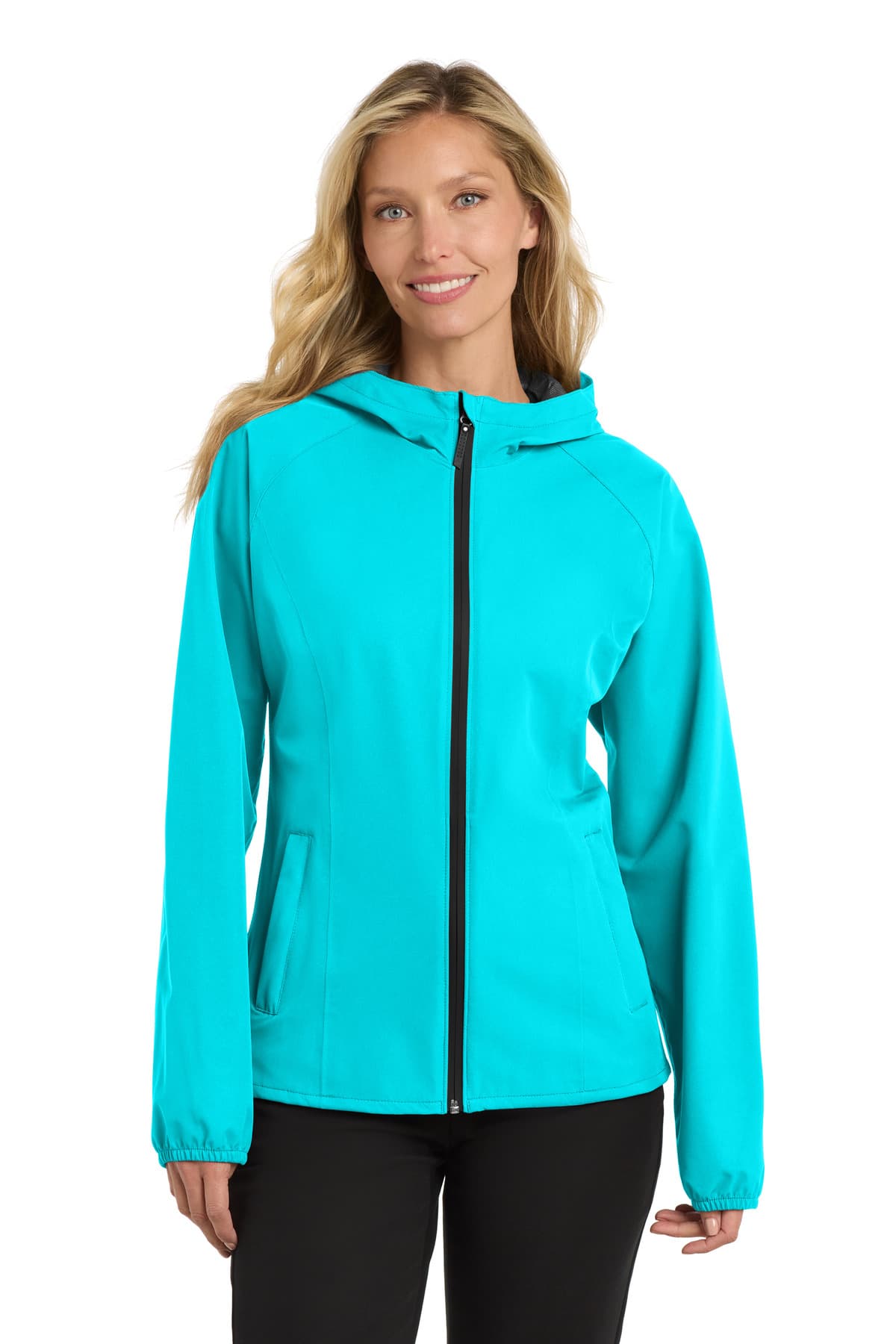 Port Authority L407 in Light Cyan Blue β custom apparel by Jam 4 Apparel