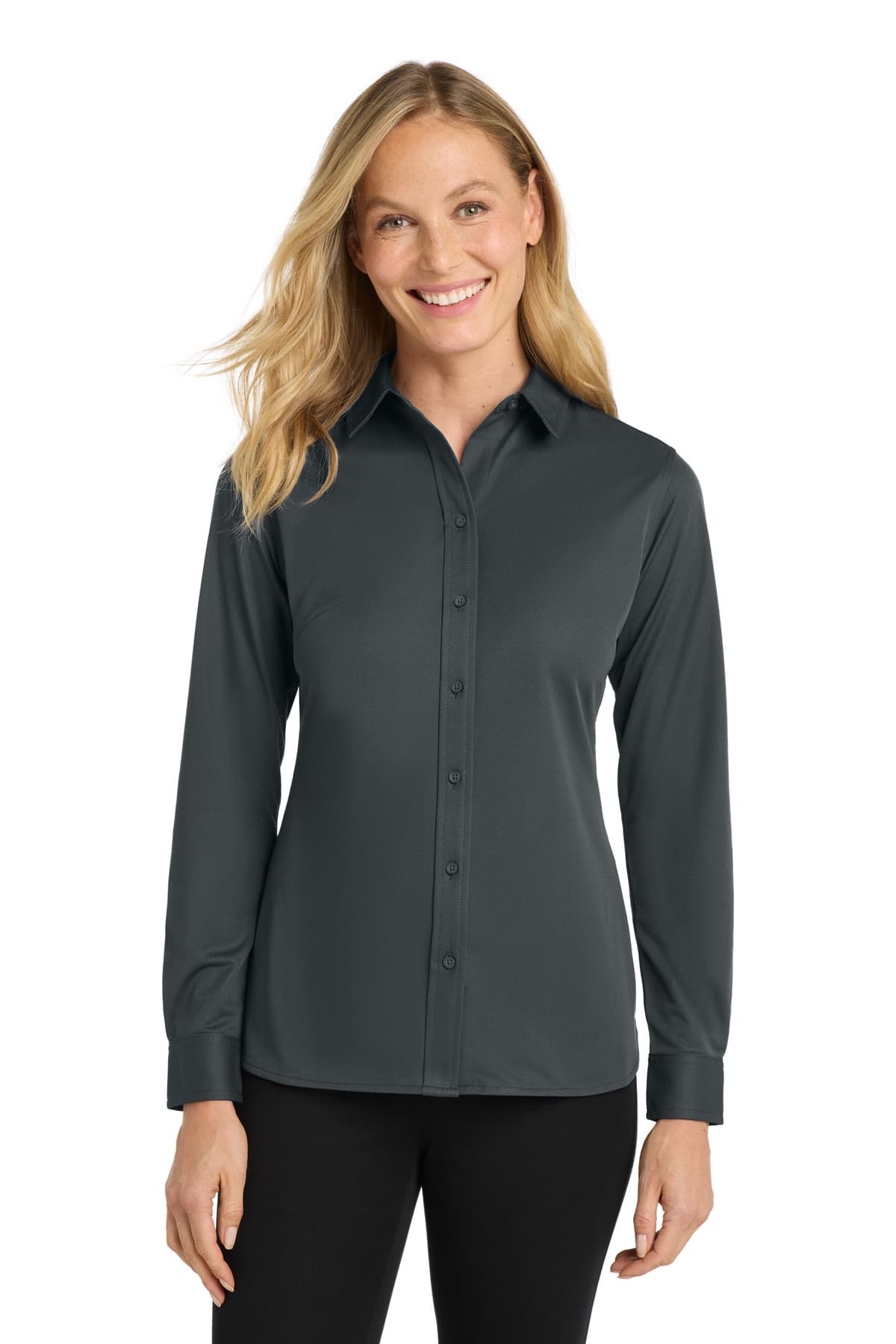 Port Authority L570 in Battleship Grey β custom apparel by Jam 4 Apparel