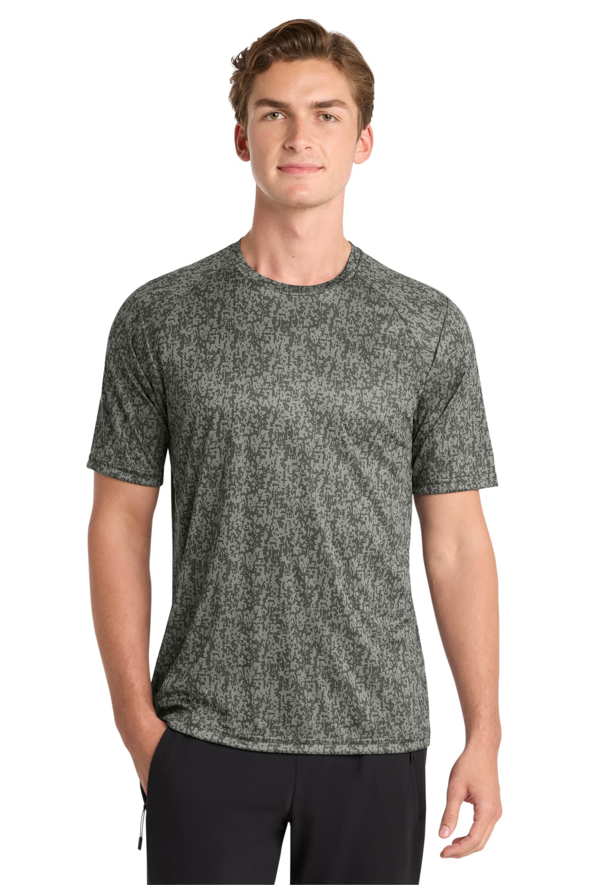 Sport-Tek ST460 in Grey Concrete — custom apparel by Jam 4 Apparel