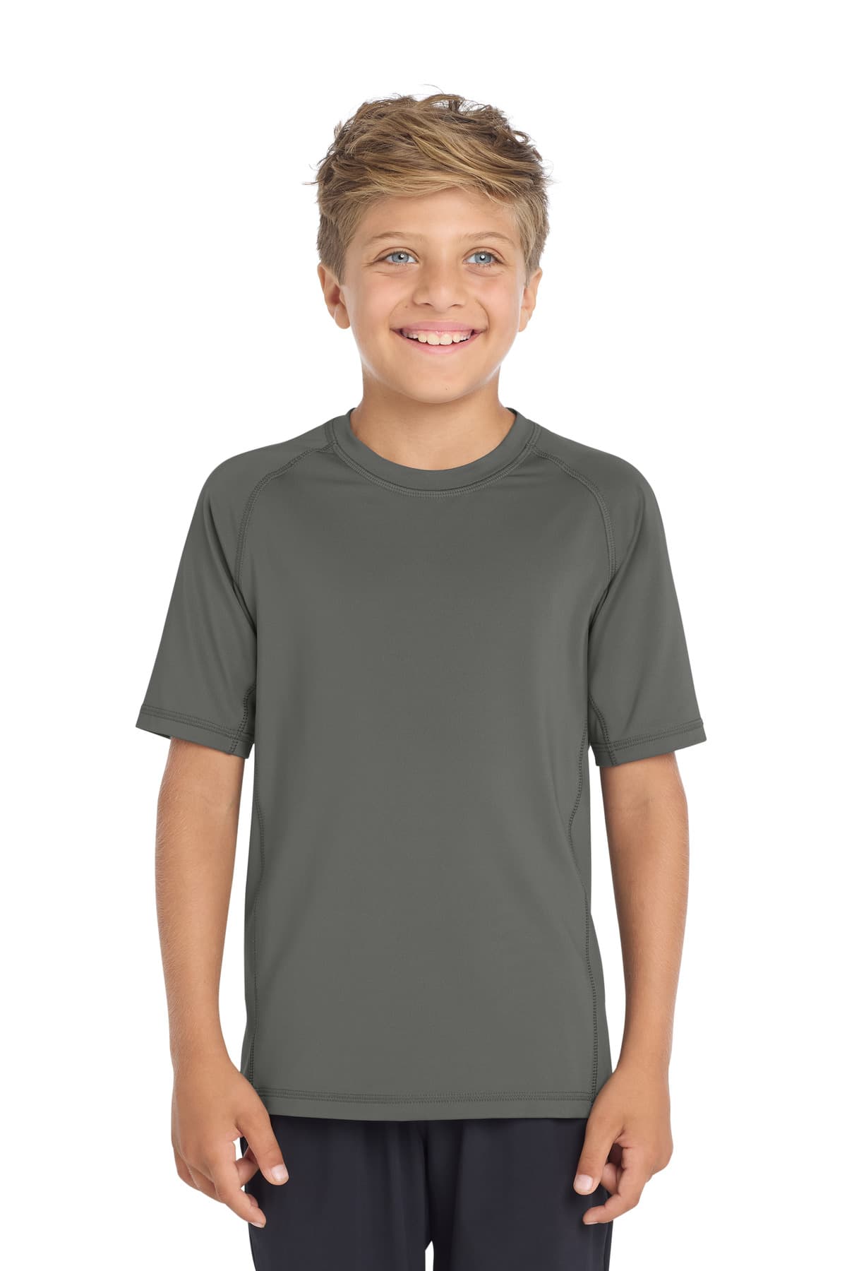 Sport-Tek YST470 in Dark Smoke Grey β custom apparel by Jam 4 Apparel