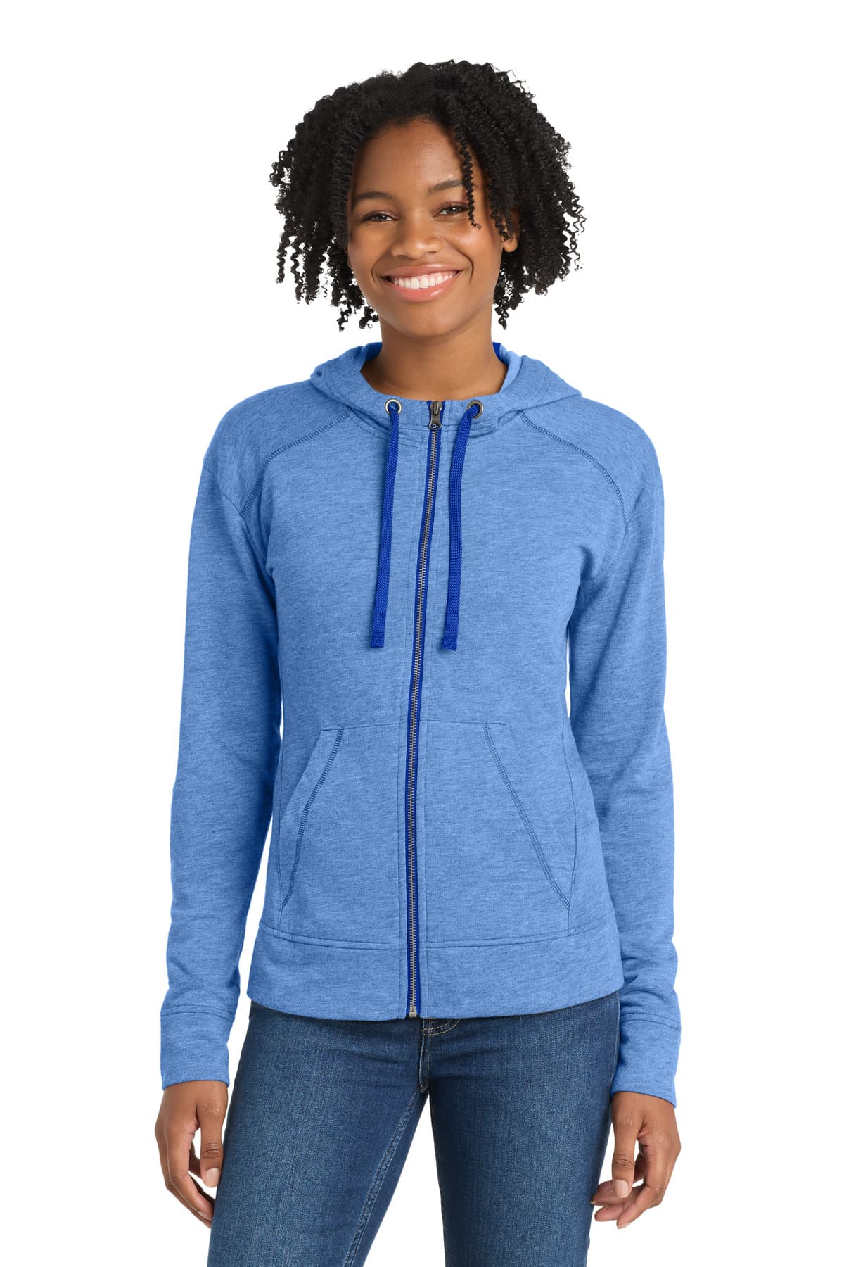 Sport-Tek LST293 in True Royal Heather β custom apparel by Jam 4 Apparel