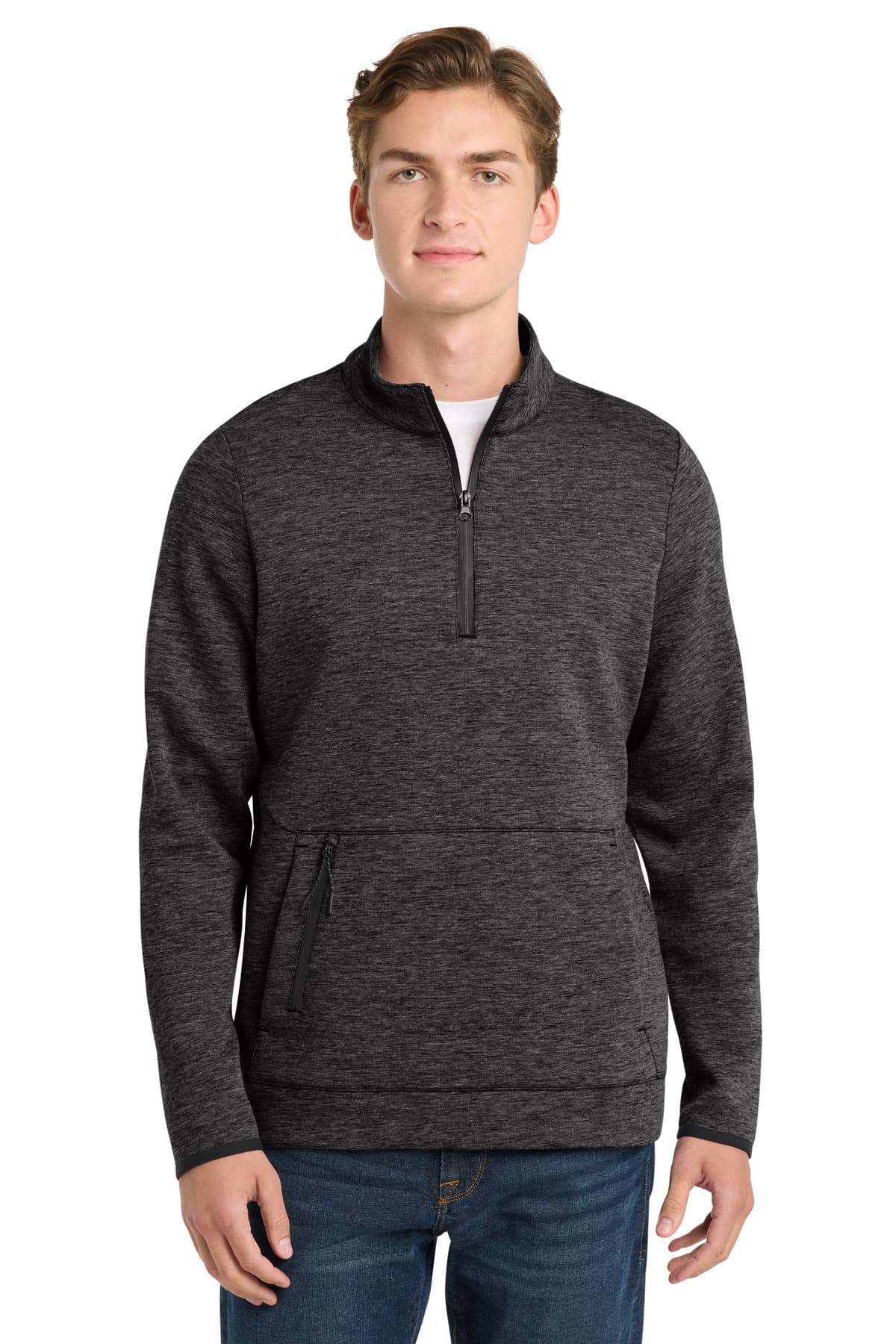 Sport-Tek ST281 in Black Heather β custom apparel by Jam 4 Apparel