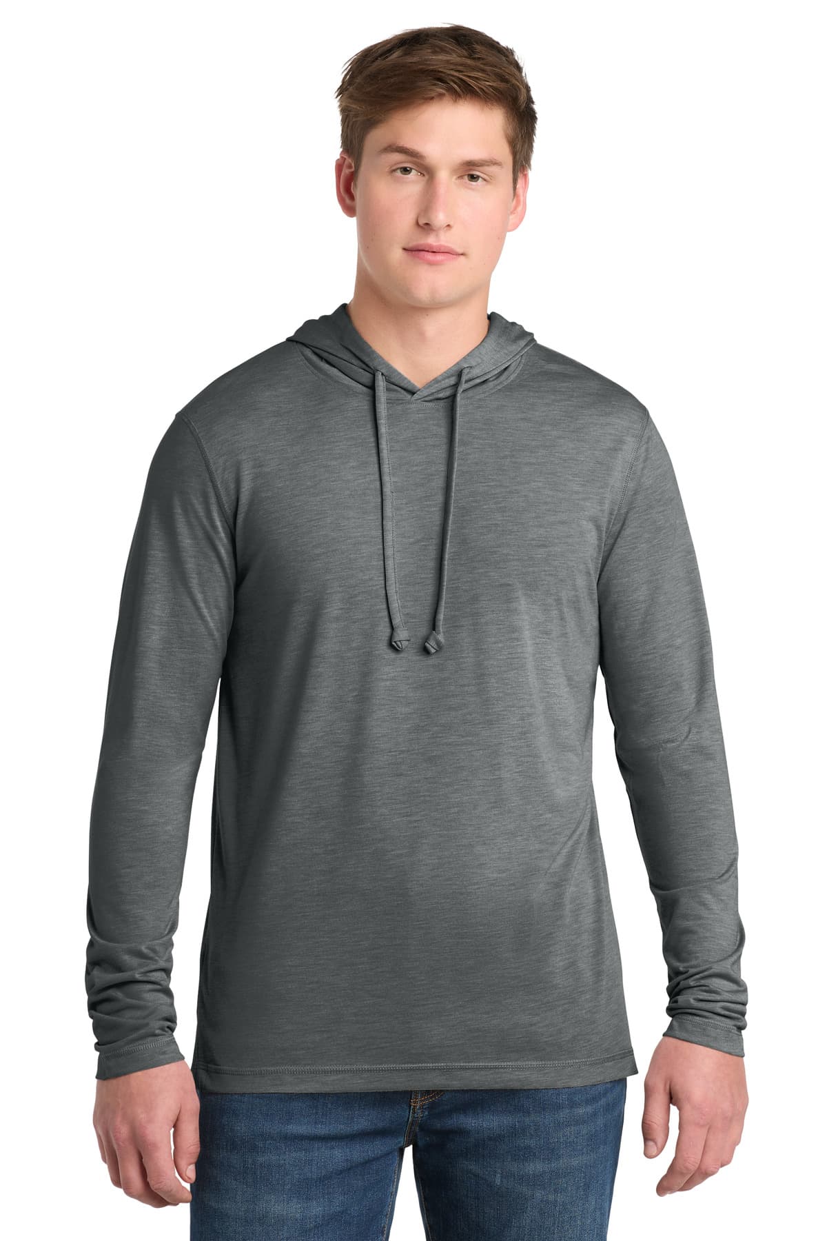 Sport-Tek ST406 in Dark Grey Heather — custom apparel by Jam 4 Apparel