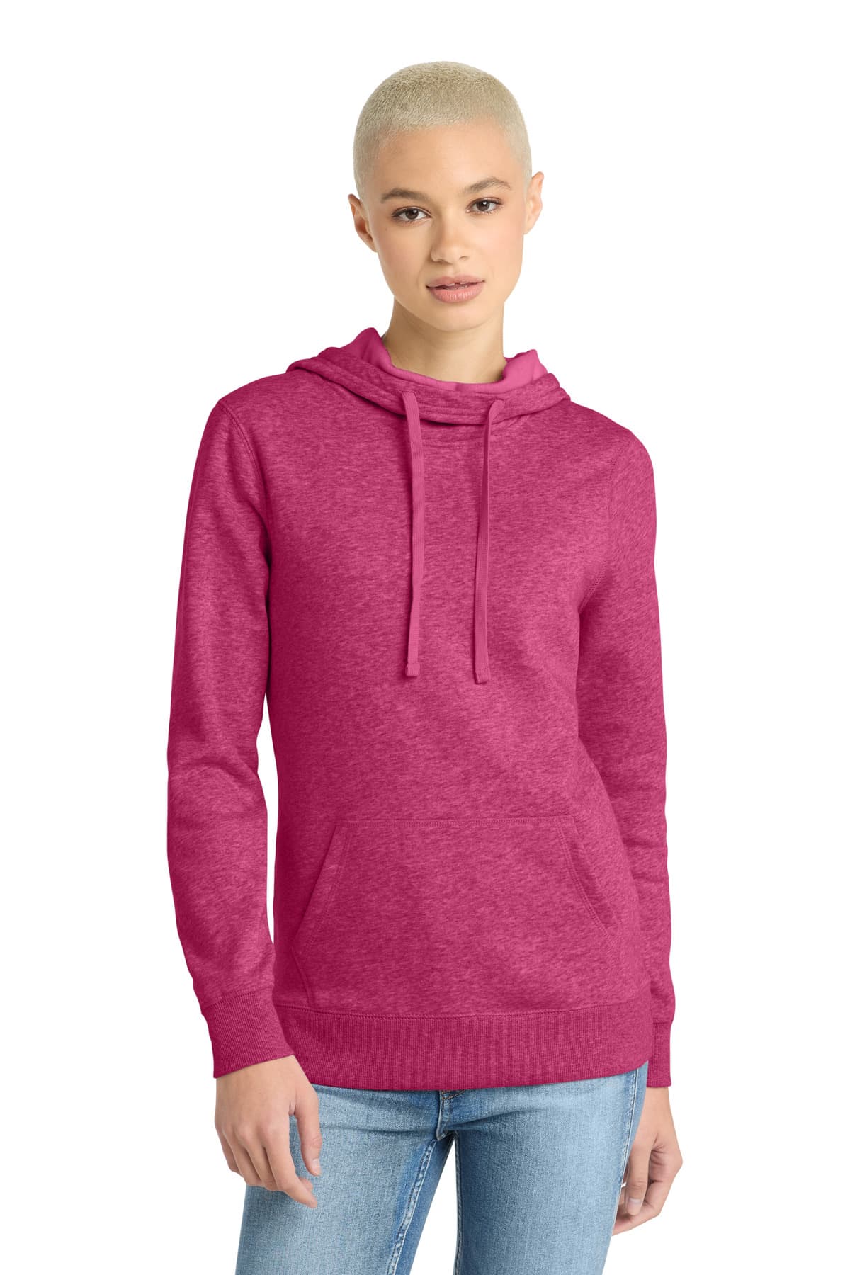District DM493 in Heathered Pink Azalea β custom apparel by Jam 4 Apparel