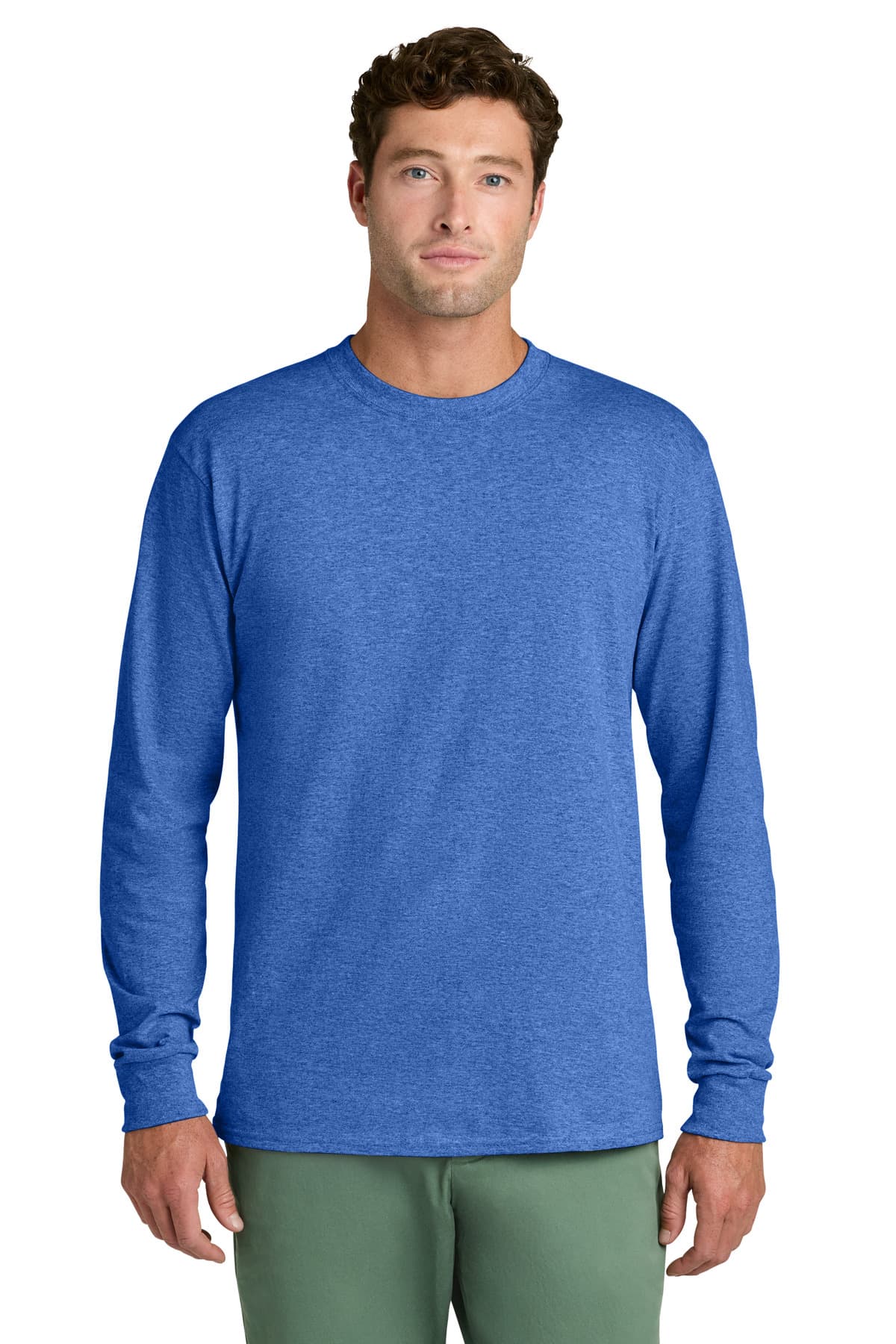Port & Co PC54LS in HthrRoyal β custom apparel by Jam 4 Apparel