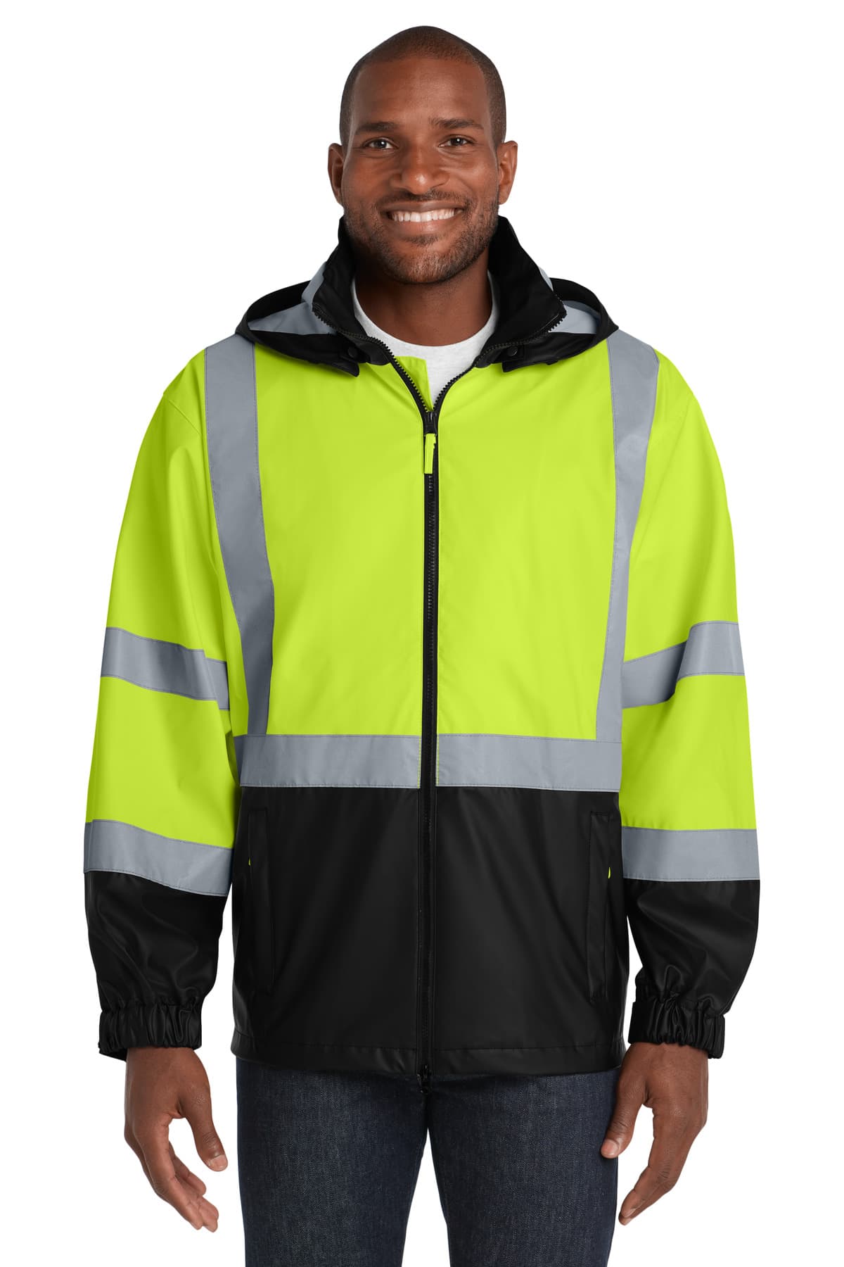 CornerStone CSJ25 in Safety Yellow/ Black β custom apparel by Jam 4 Apparel