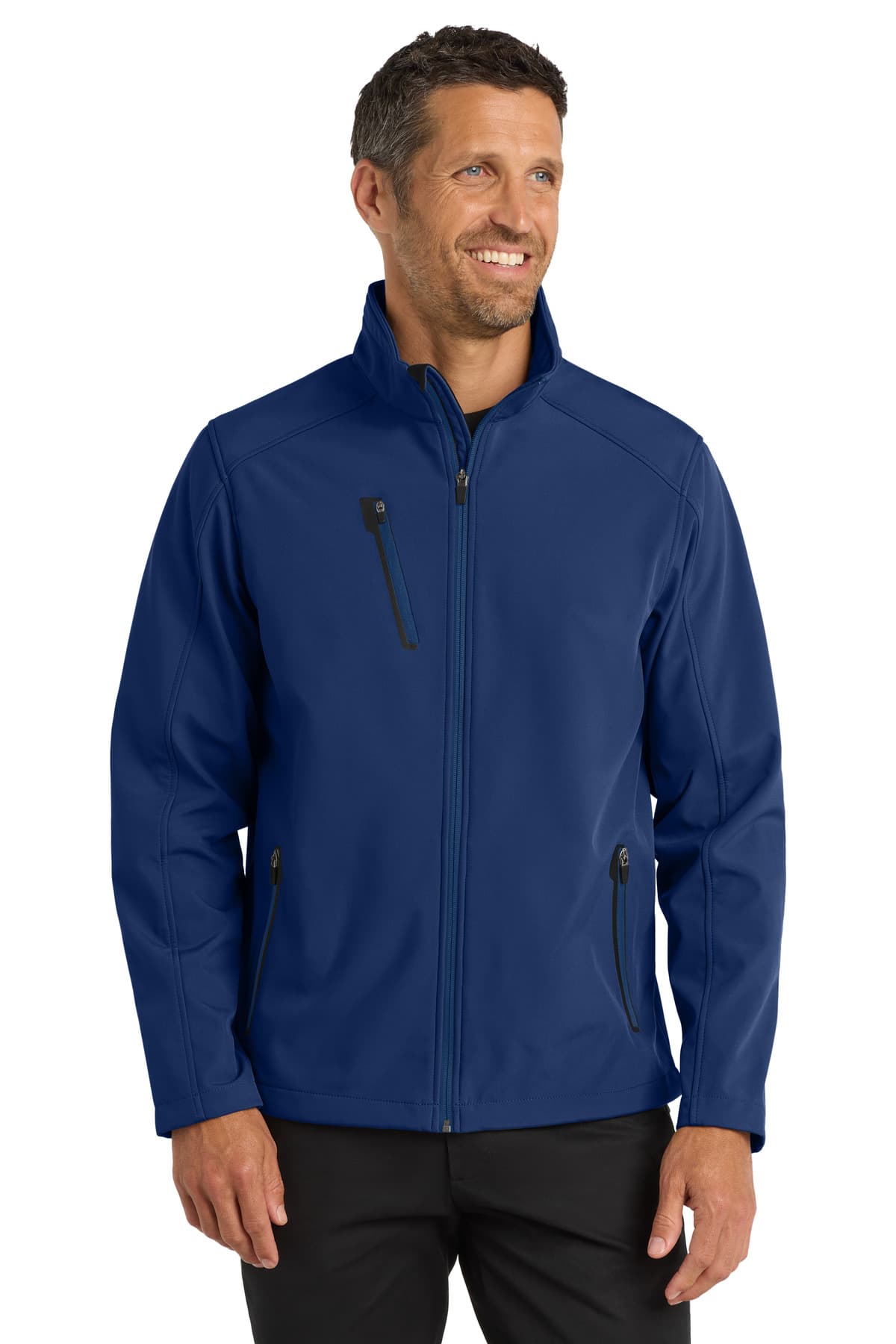 Port Authority J324 in Estate Blue — custom apparel by Jam 4 Apparel