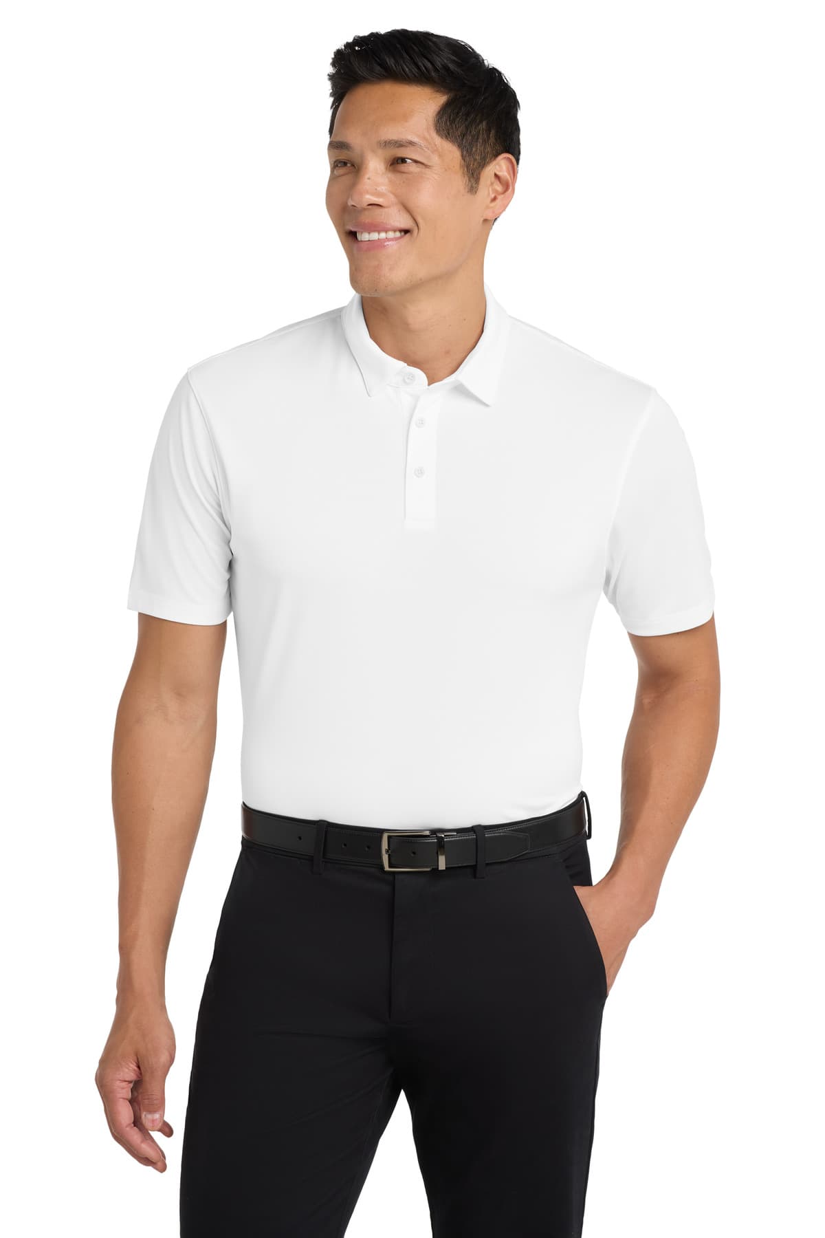 Port Authority K750 in White β custom apparel by Jam 4 Apparel