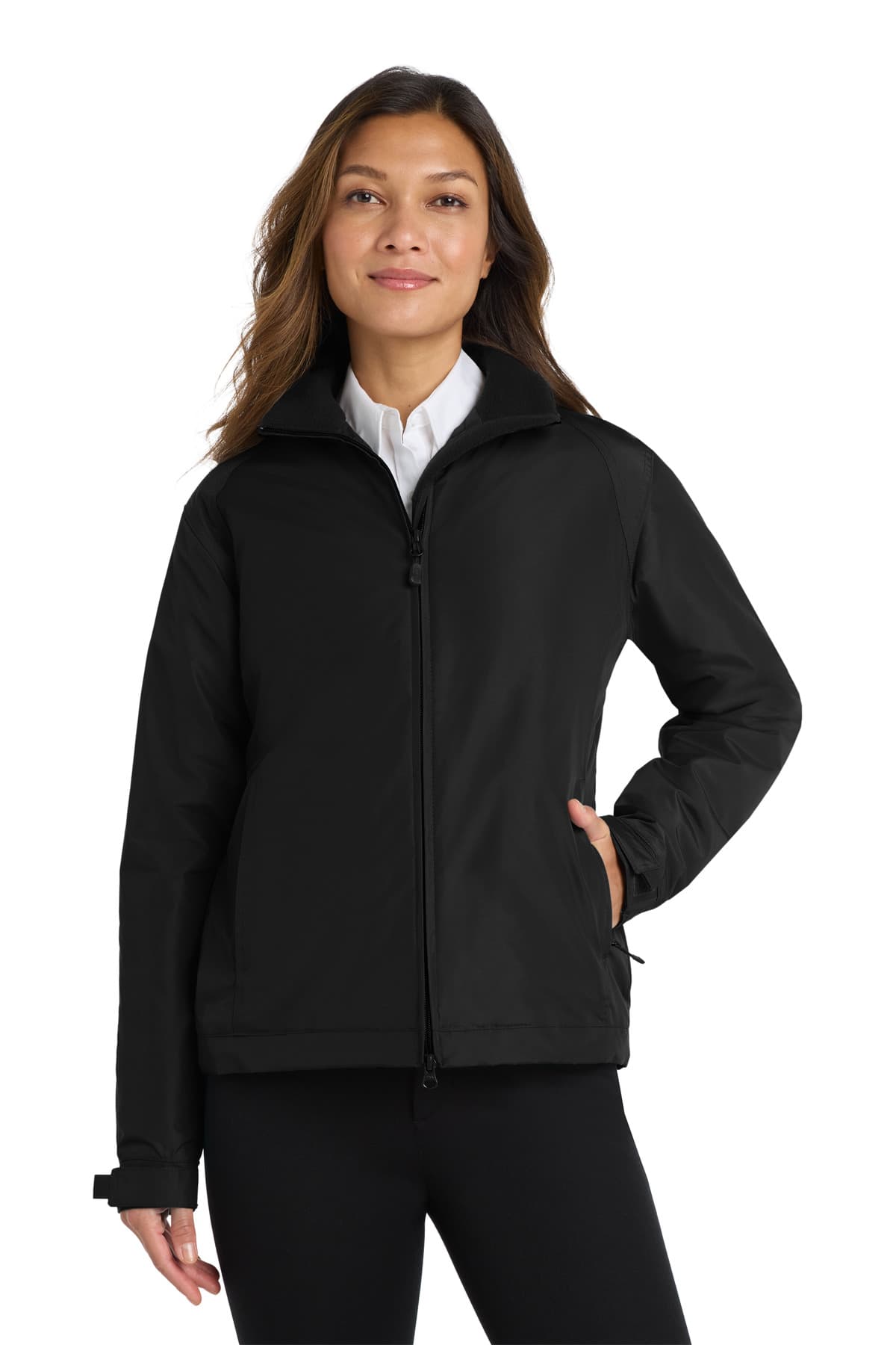 Port Authority L354 in True Black/ True Black β custom apparel by Jam 4 Apparel