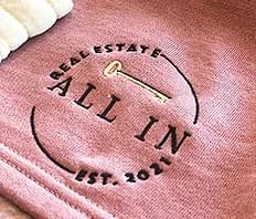 Custom embroidery example 4 by Jam 4 Apparel