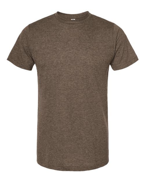 Tultex 241 in Heather Brown — custom apparel by Jam 4 Apparel