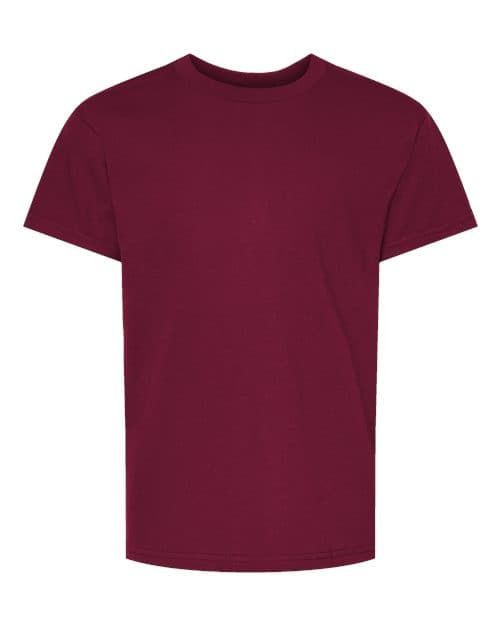 Hanes 5480 in Athletic Cardinal — custom apparel by Jam 4 Apparel