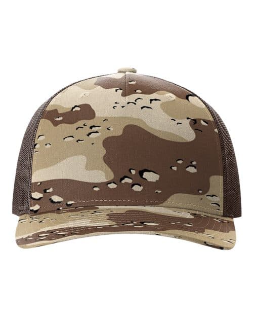 Richardson 112PFP in Desert Camo/ Brown β custom apparel by Jam 4 Apparel