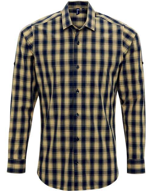 Artisan Collection by Reprime RP250 in Camel/ Navy — custom apparel by Jam 4 Apparel