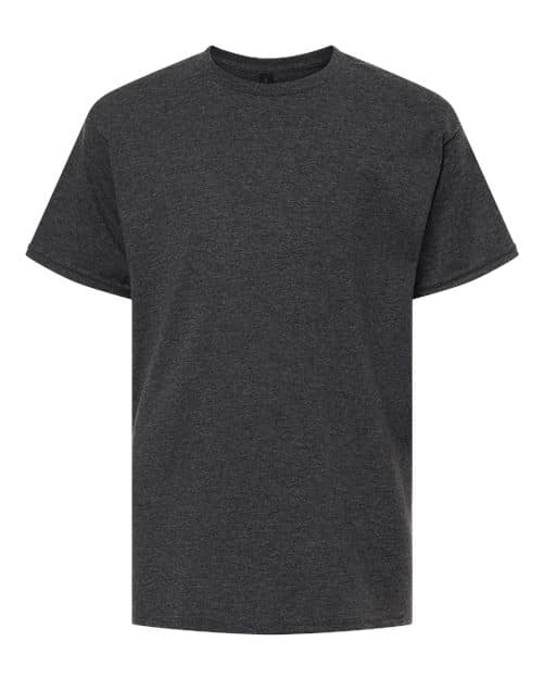 Gildan 3000B in Heather Dark Grey — custom apparel by Jam 4 Apparel