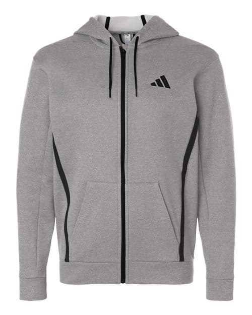 Adidas AT208 in Medium Grey Heather — custom apparel by Jam 4 Apparel