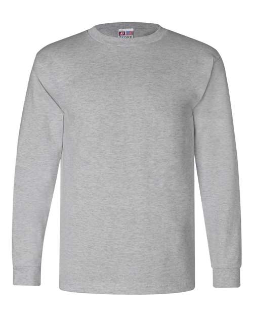 Bayside 6100 in Dark Ash — custom apparel by Jam 4 Apparel