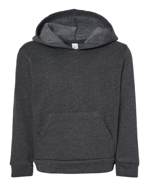 BELLA + CANVAS 3719T in Dark Grey Heather — custom apparel by Jam 4 Apparel