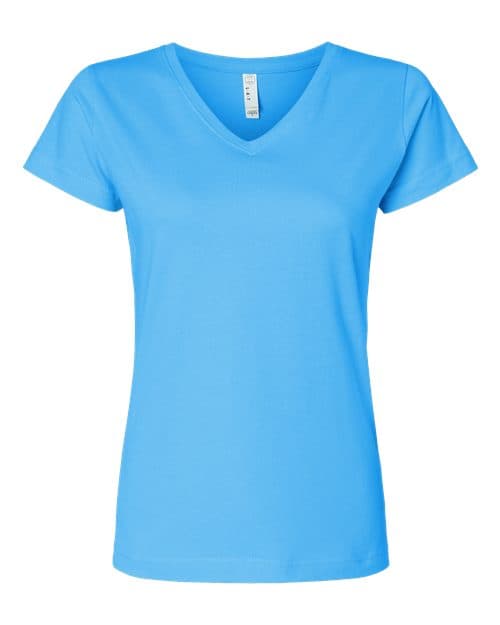 LAT 3507 in Aqua — custom apparel by Jam 4 Apparel