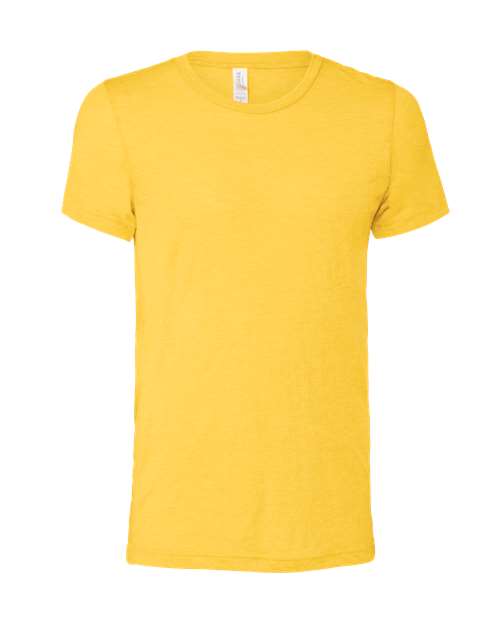 BELLA + CANVAS 3413 in Yellow Gold Triblend — custom apparel by Jam 4 Apparel