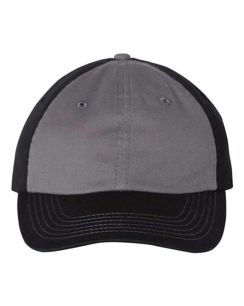 Valucap VC300A in Charcoal/ Black β custom apparel by Jam 4 Apparel