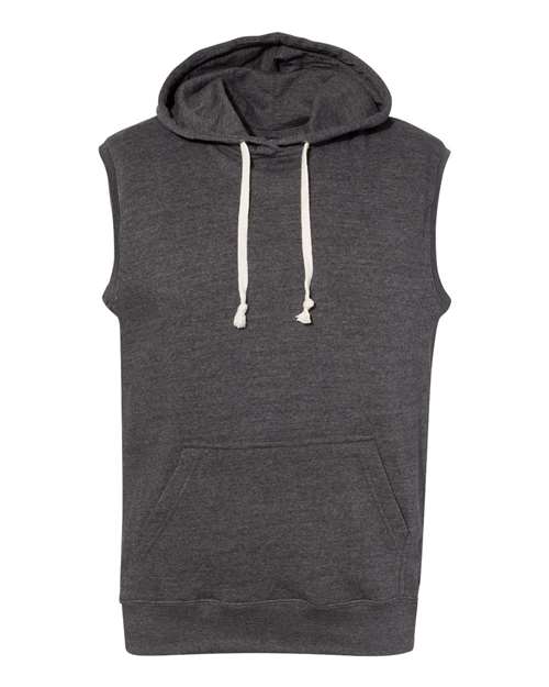 J. America 8877 in Black Triblend — custom apparel by Jam 4 Apparel