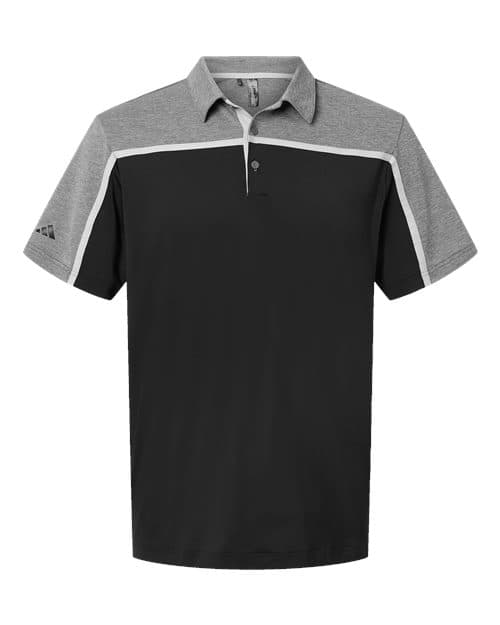 Adidas A512 in Black/ Grey Two/ Grey Five Melange — custom apparel by Jam 4 Apparel