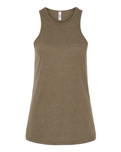 American Apparel 101CVC in Heather Army — custom apparel by Jam 4 Apparel