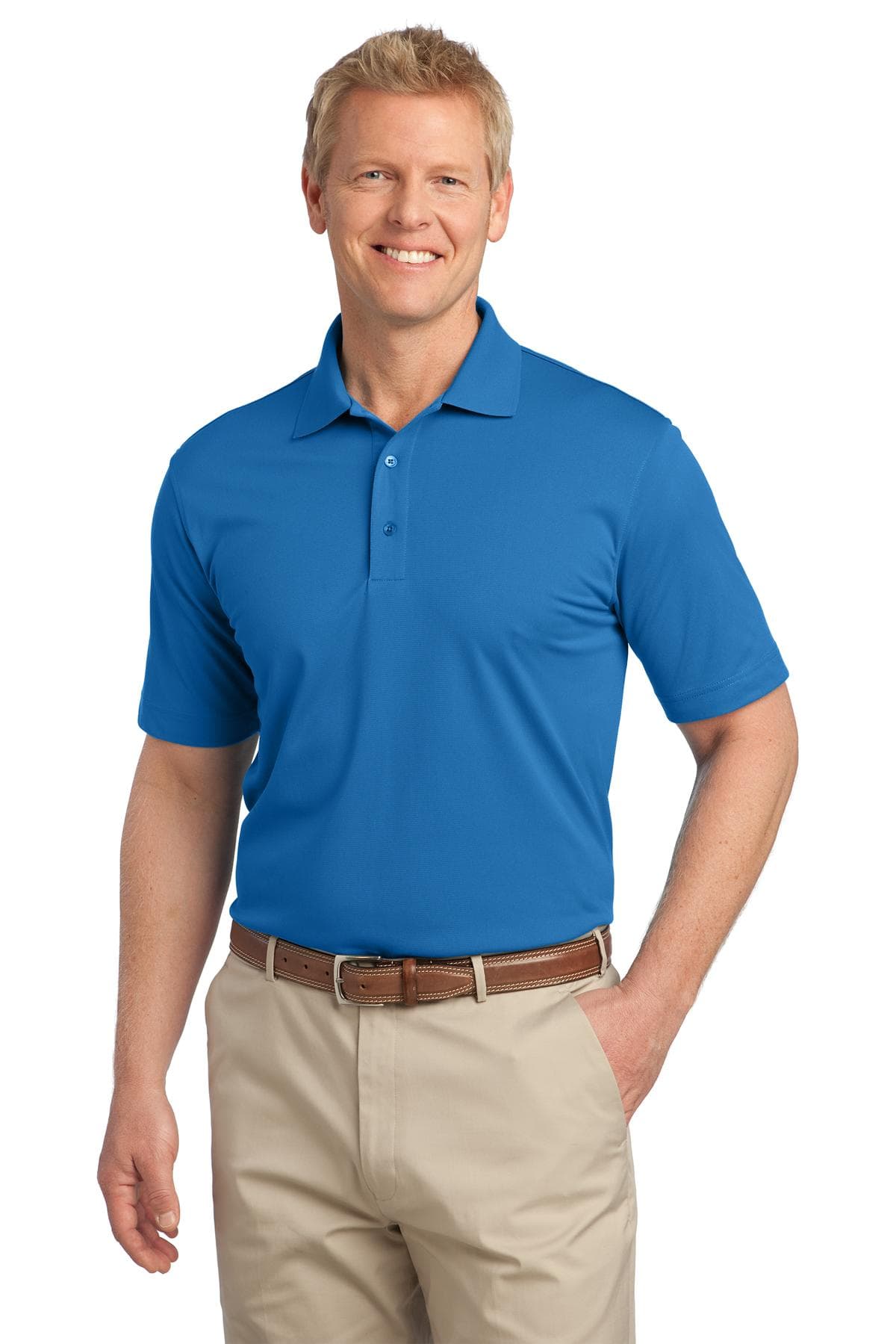 Port Authority K527 in Vivid Blue β custom apparel by Jam 4 Apparel