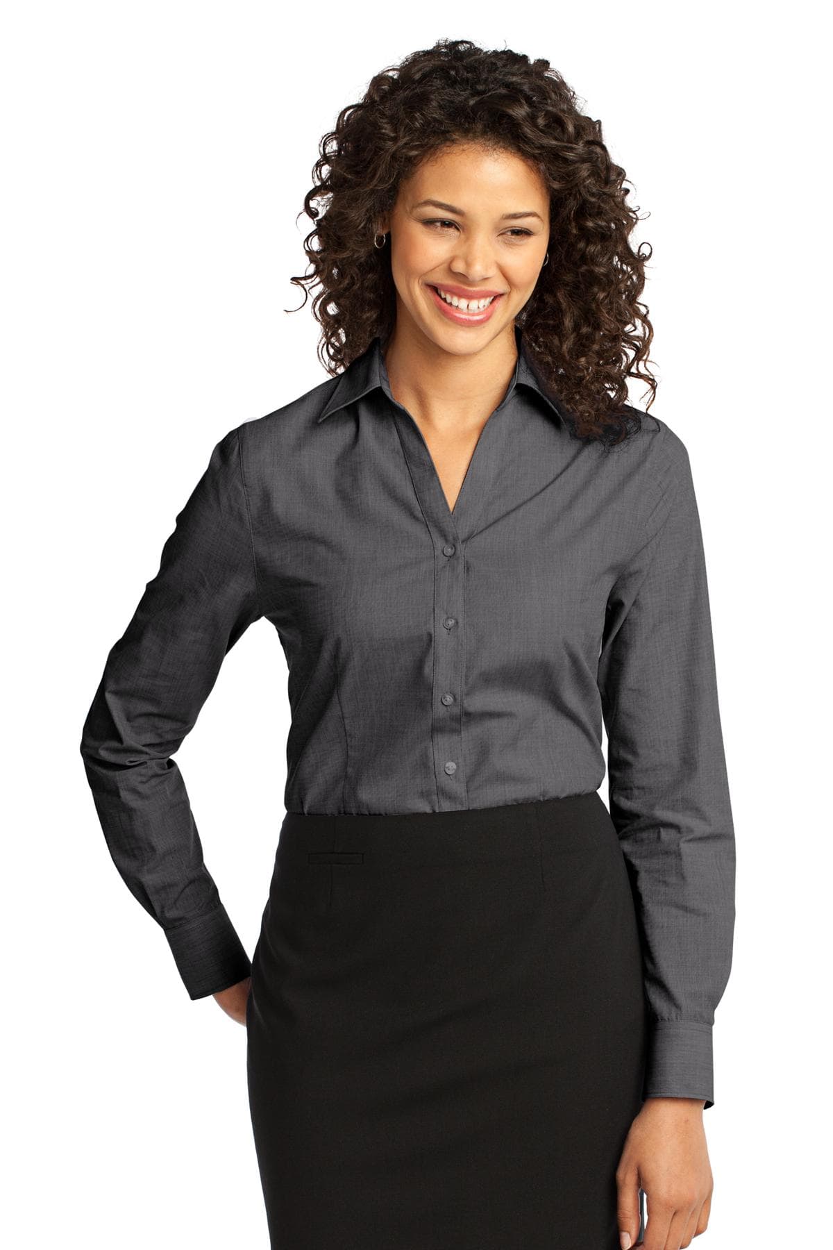 Port Authority L640 in Soft Black β custom apparel by Jam 4 Apparel