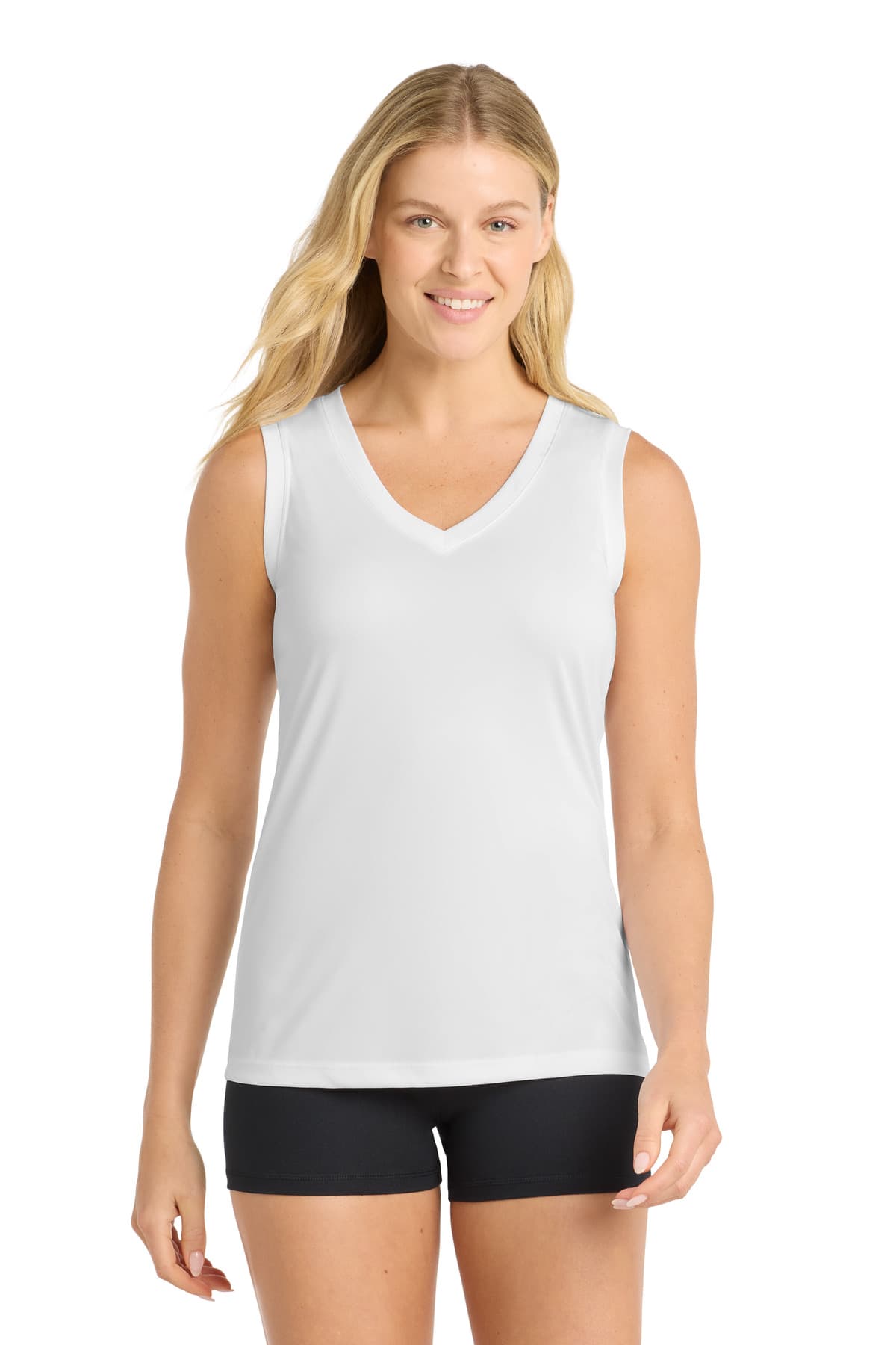 Sport-Tek LST352 in White β custom apparel by Jam 4 Apparel