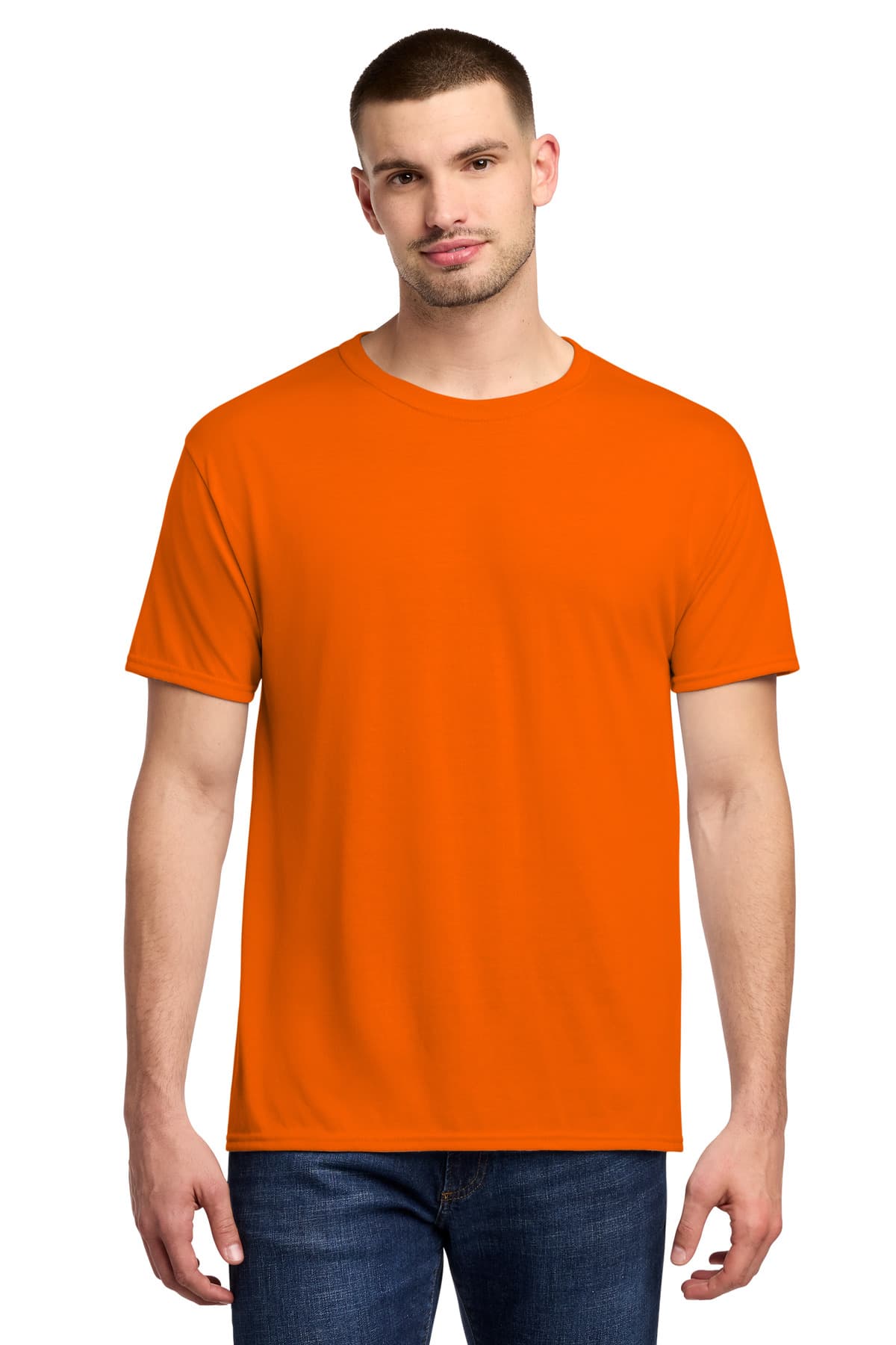 Jerzees 21M in Safety Orange β custom apparel by Jam 4 Apparel