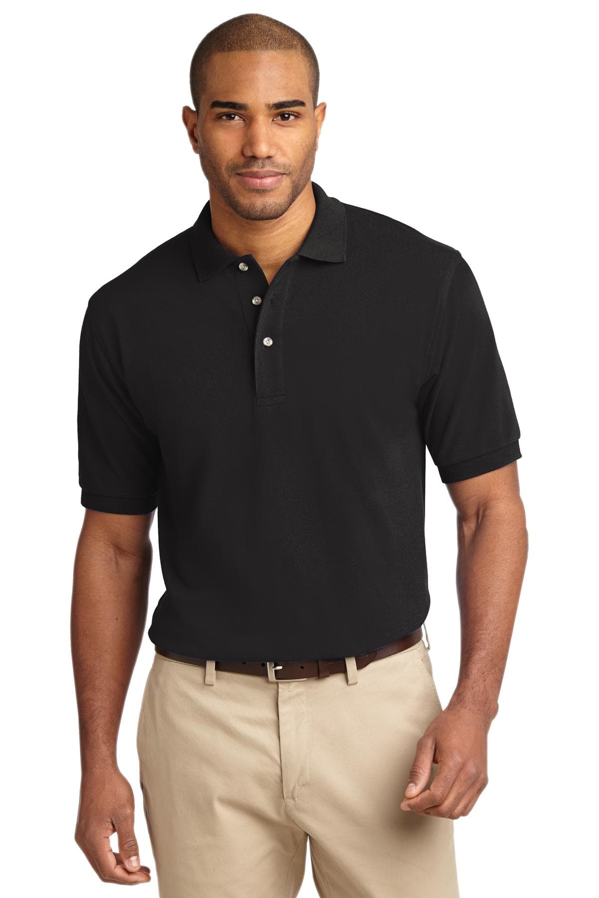 Port Authority TLK420 in Black β custom apparel by Jam 4 Apparel