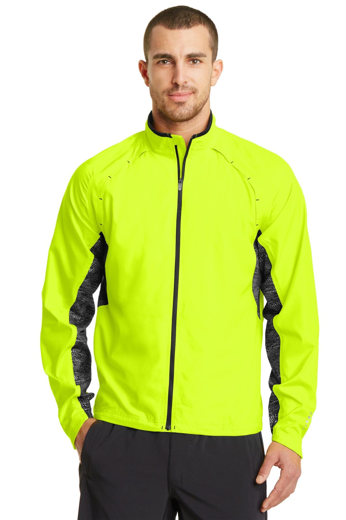 OGIO OE710 in Pace Yellow/ Black/ Reflective β custom apparel by Jam 4 Apparel
