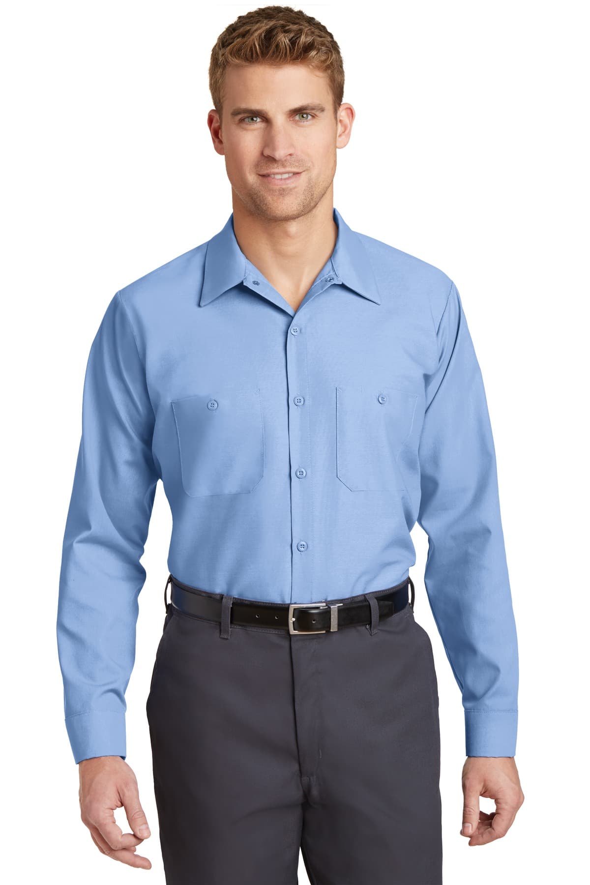 Red Kap SP14LONG in Light Blue β custom apparel by Jam 4 Apparel