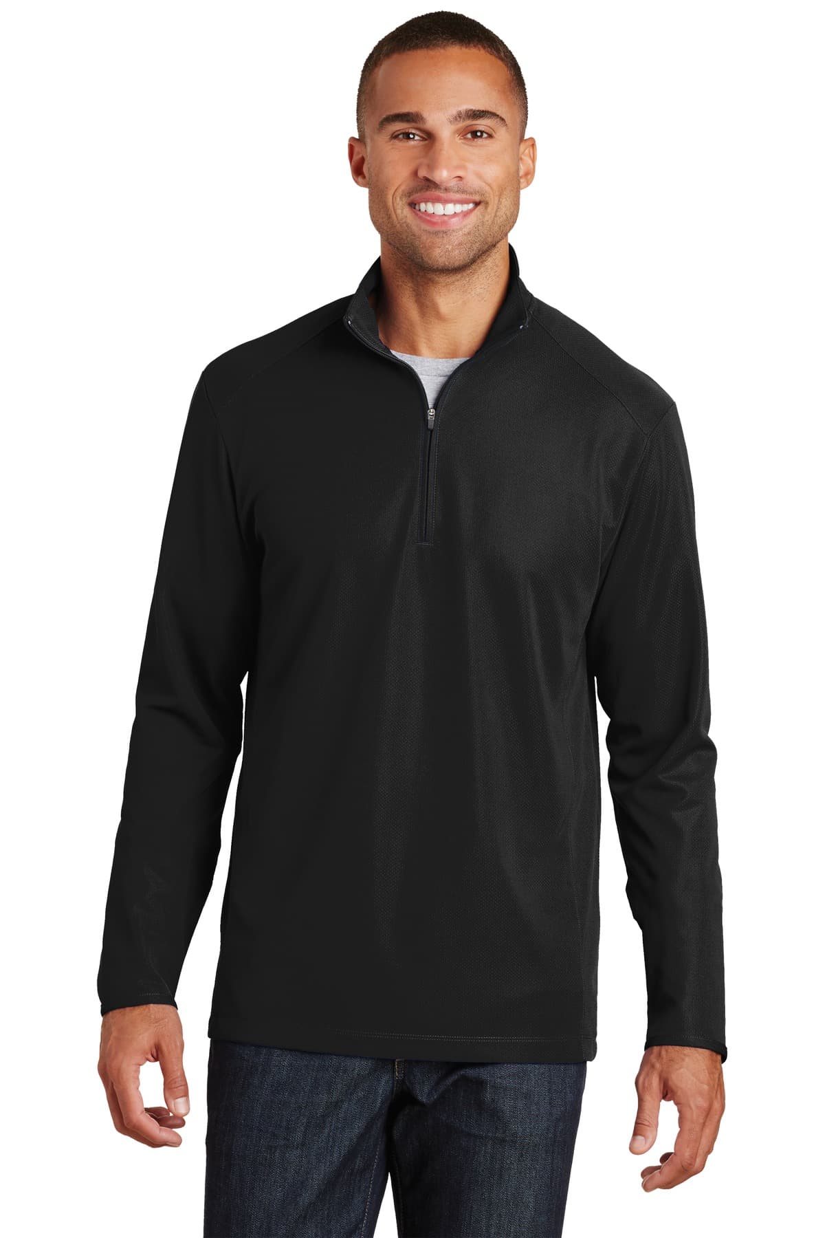 Port Authority K806 in Black β custom apparel by Jam 4 Apparel