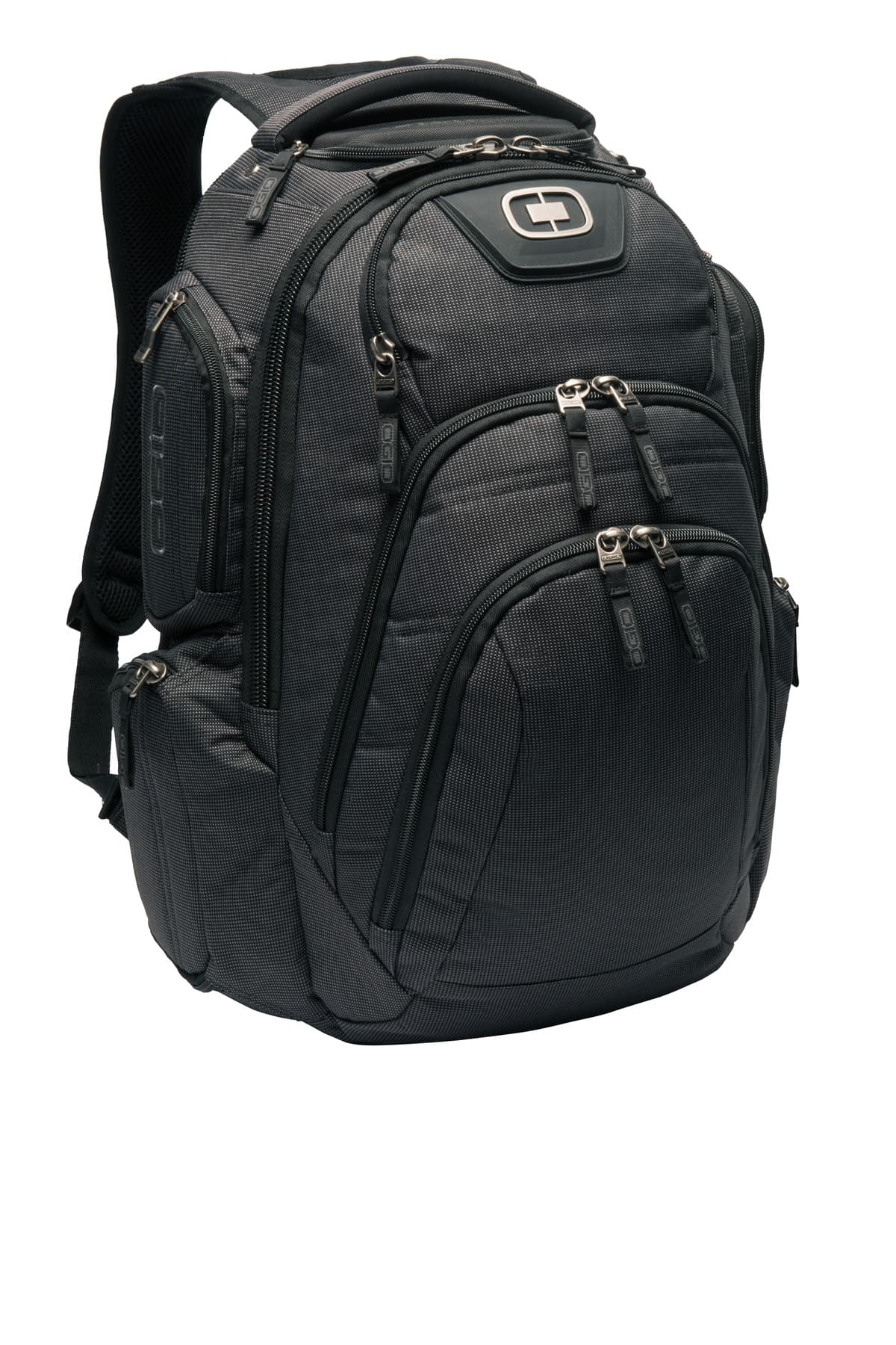 OGIO 411073 in Black Pindot β custom apparel by Jam 4 Apparel