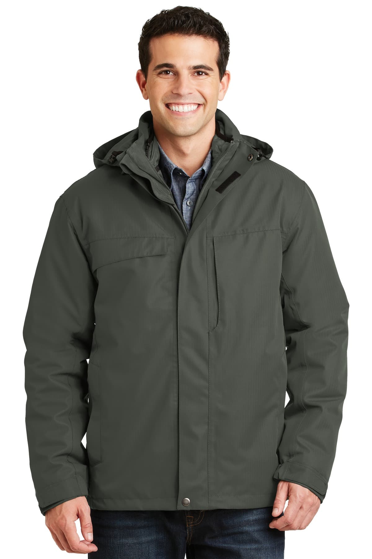 Port Authority J302 in Spruce Green β custom apparel by Jam 4 Apparel