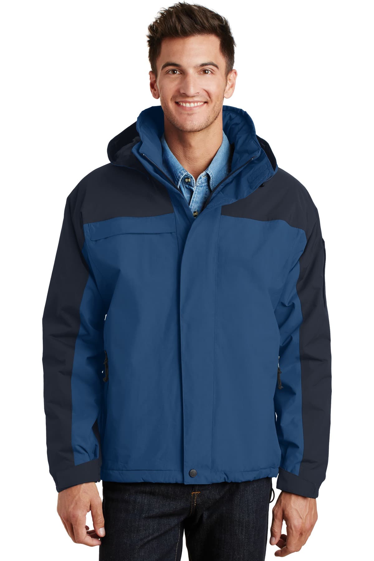 Port Authority J792 in Regatta Blue/ Navy β custom apparel by Jam 4 Apparel