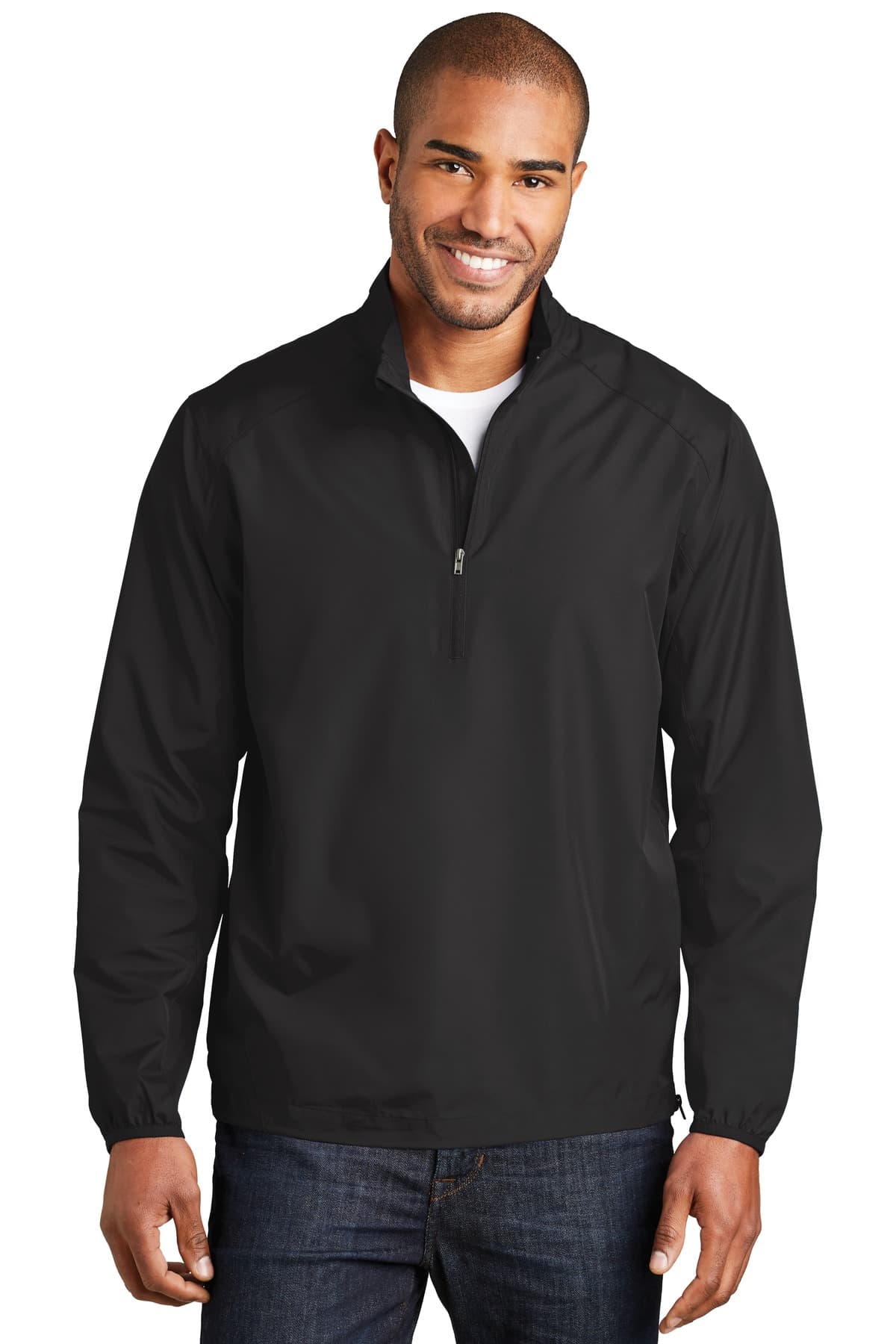 Port Authority J343 in Black β custom apparel by Jam 4 Apparel
