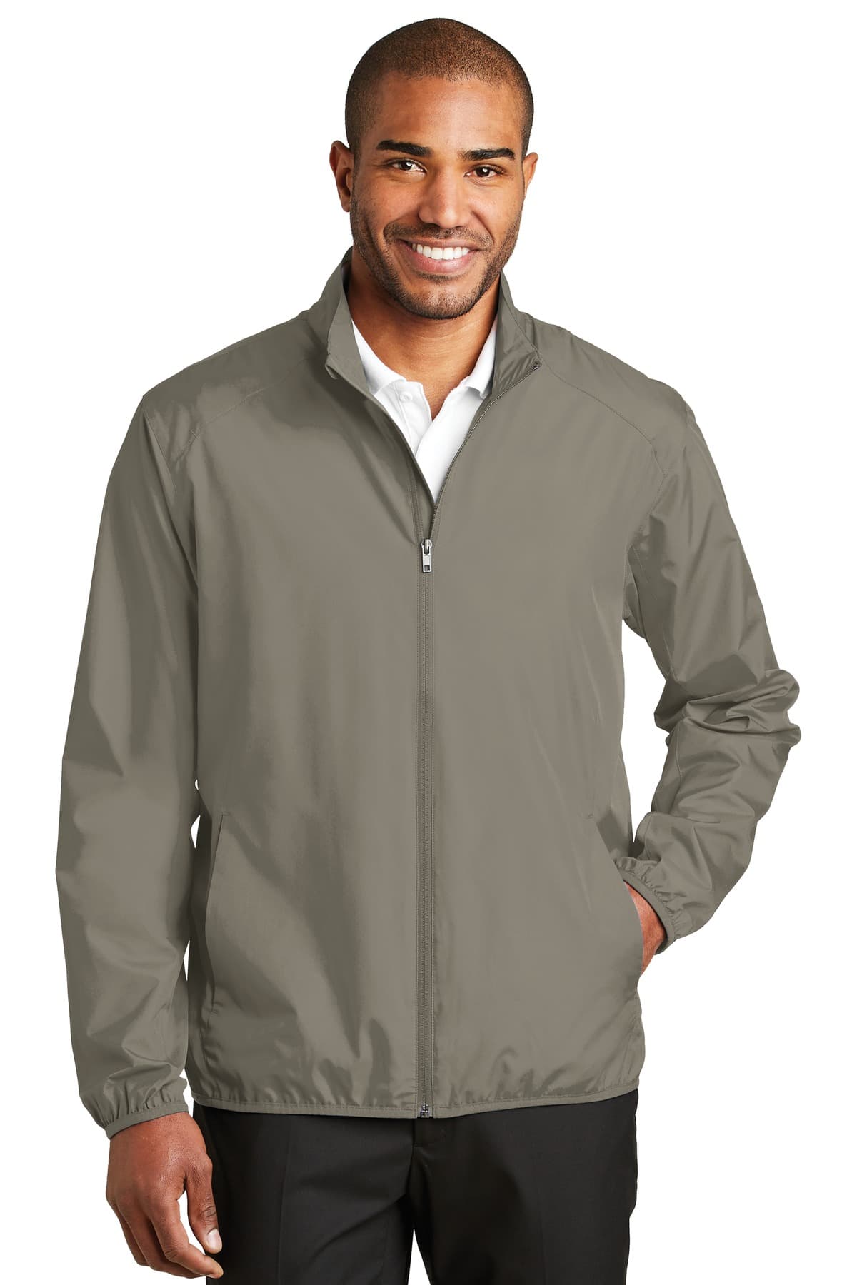 Port Authority J344 in Stratus Grey β custom apparel by Jam 4 Apparel