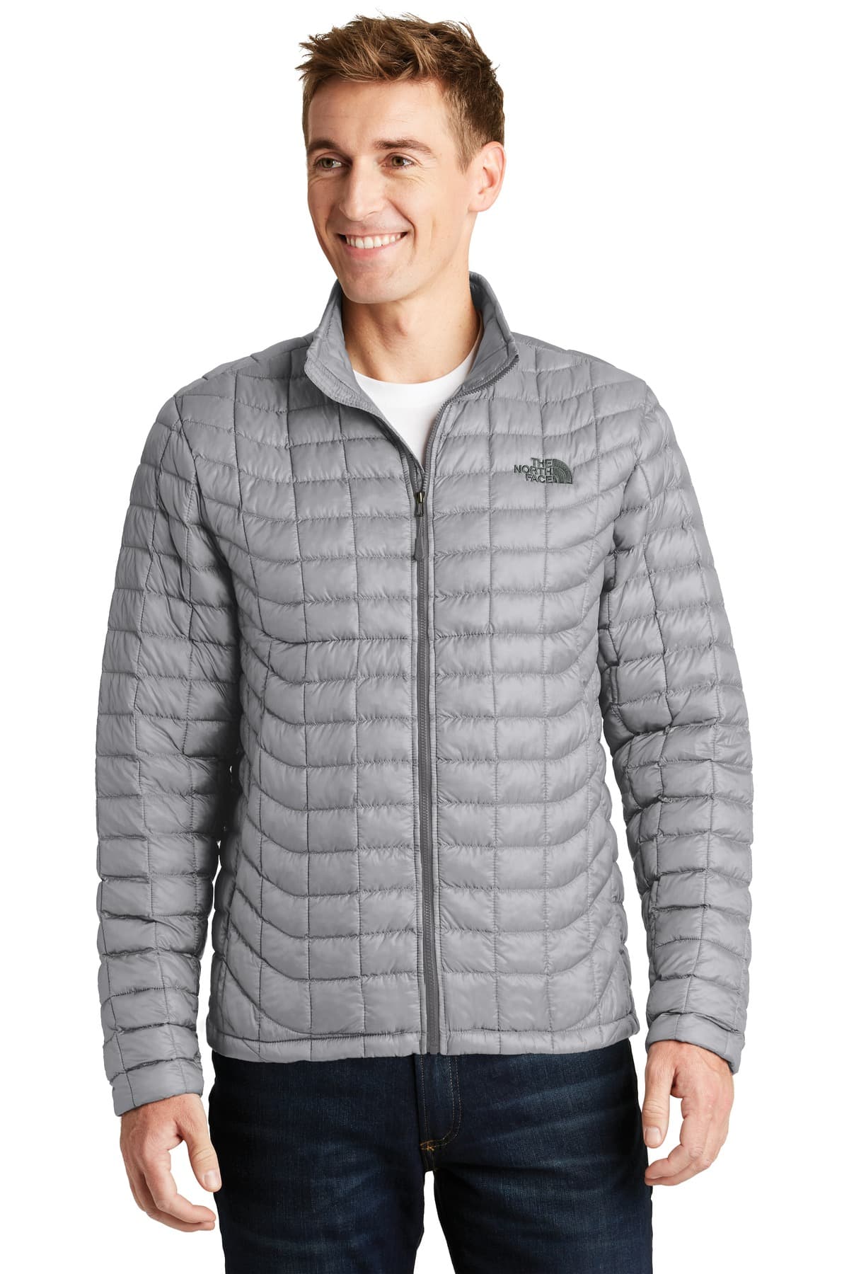 The North Face NF0A3LH2 in Mid Grey β custom apparel by Jam 4 Apparel