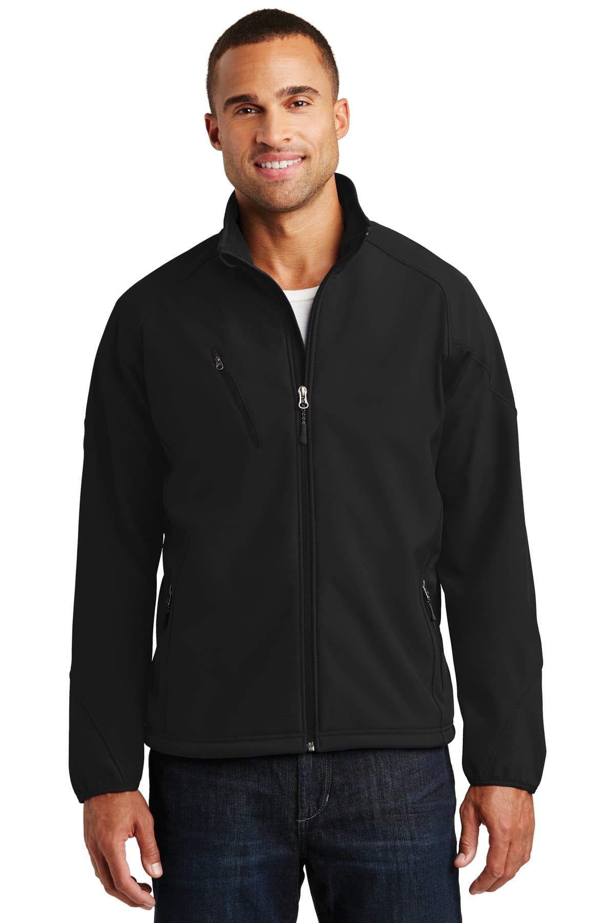 Port Authority J705 in Black β custom apparel by Jam 4 Apparel
