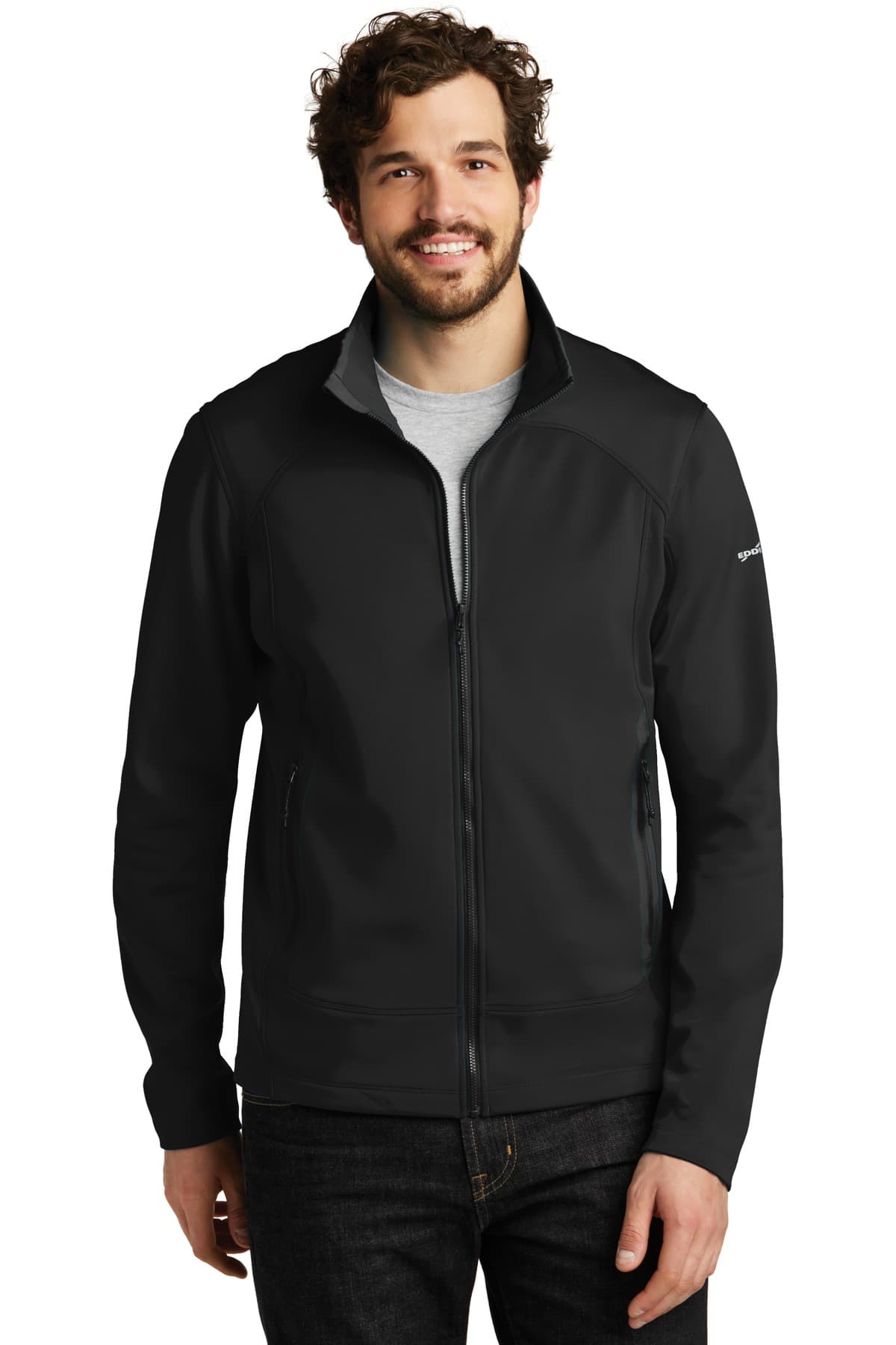 Eddie Bauer EB240 in Black β custom apparel by Jam 4 Apparel