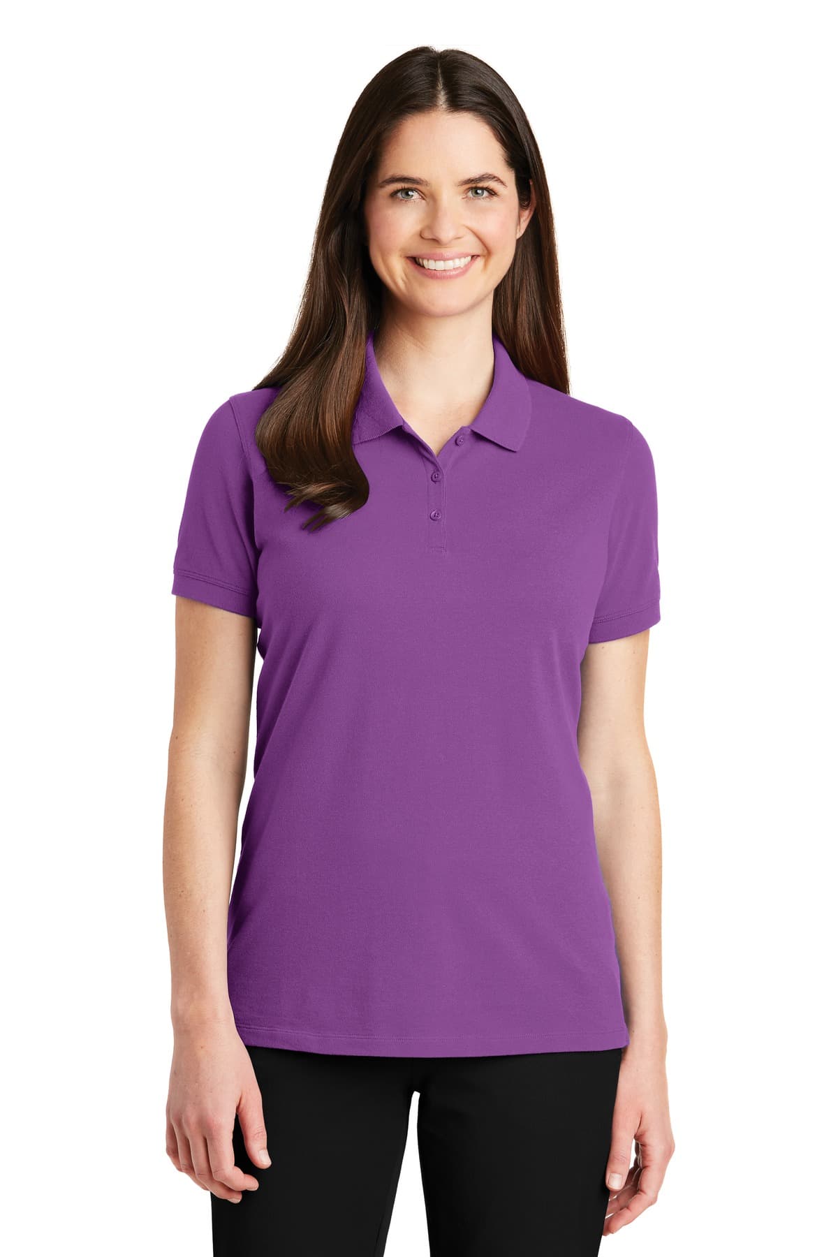 Port Authority LK8000 in Bright Violet β custom apparel by Jam 4 Apparel