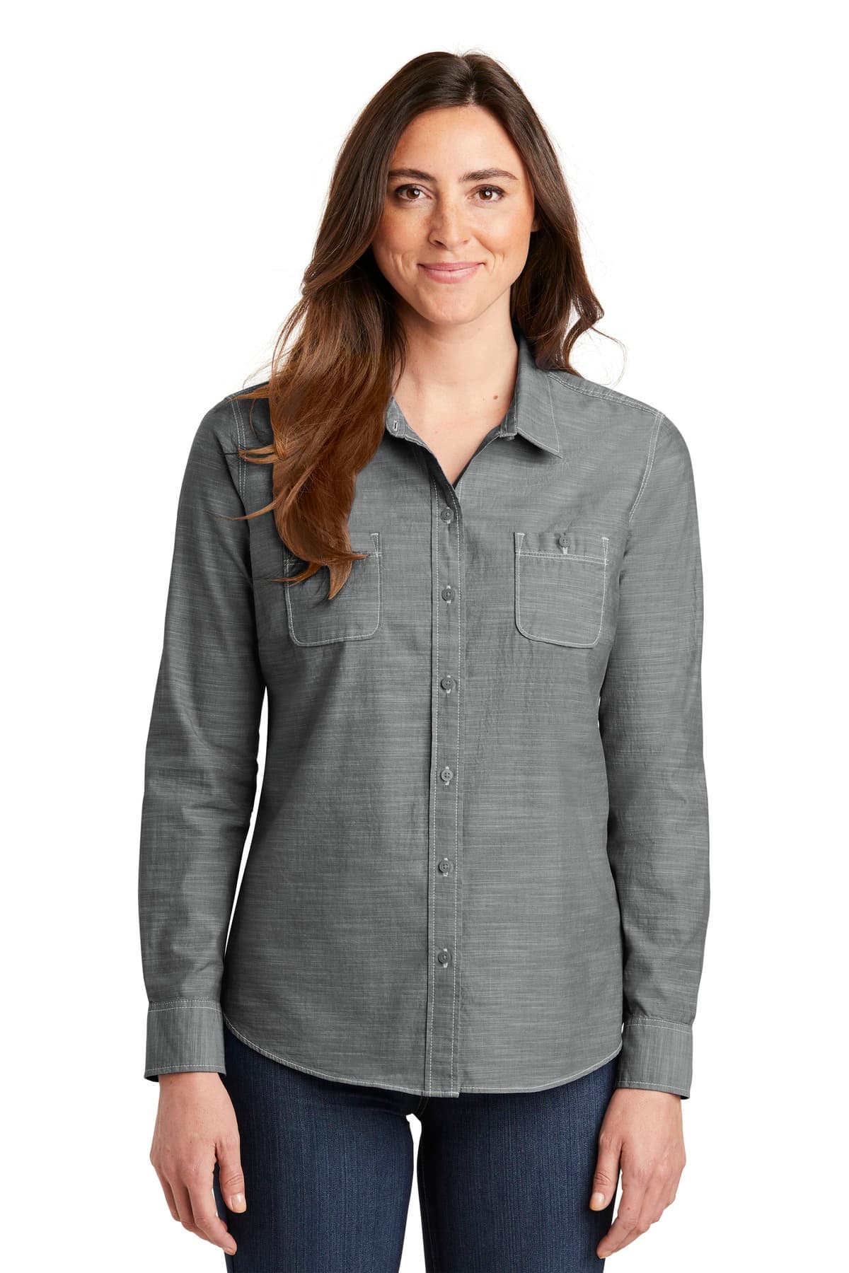 Port Authority LW380 in Grey β custom apparel by Jam 4 Apparel