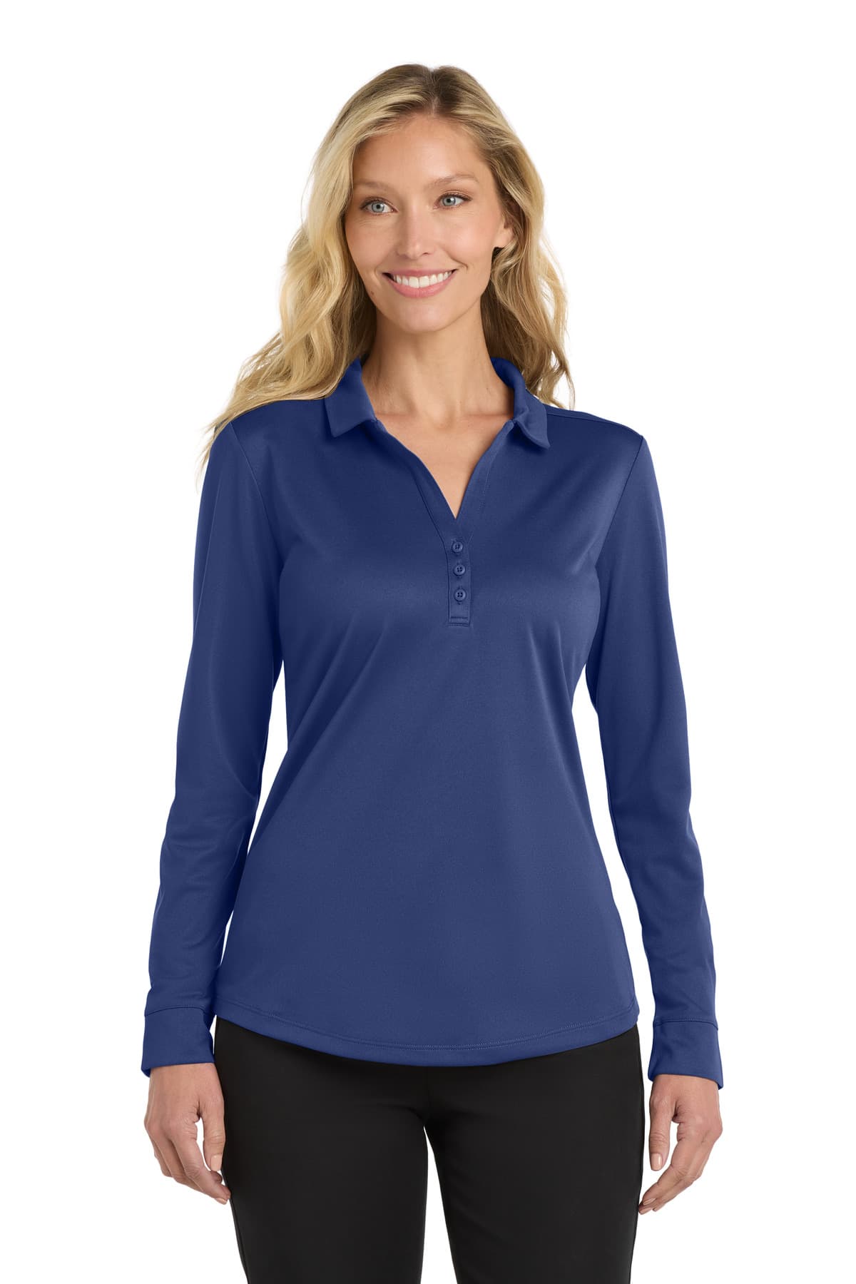Port Authority L540LS in Royal β custom apparel by Jam 4 Apparel