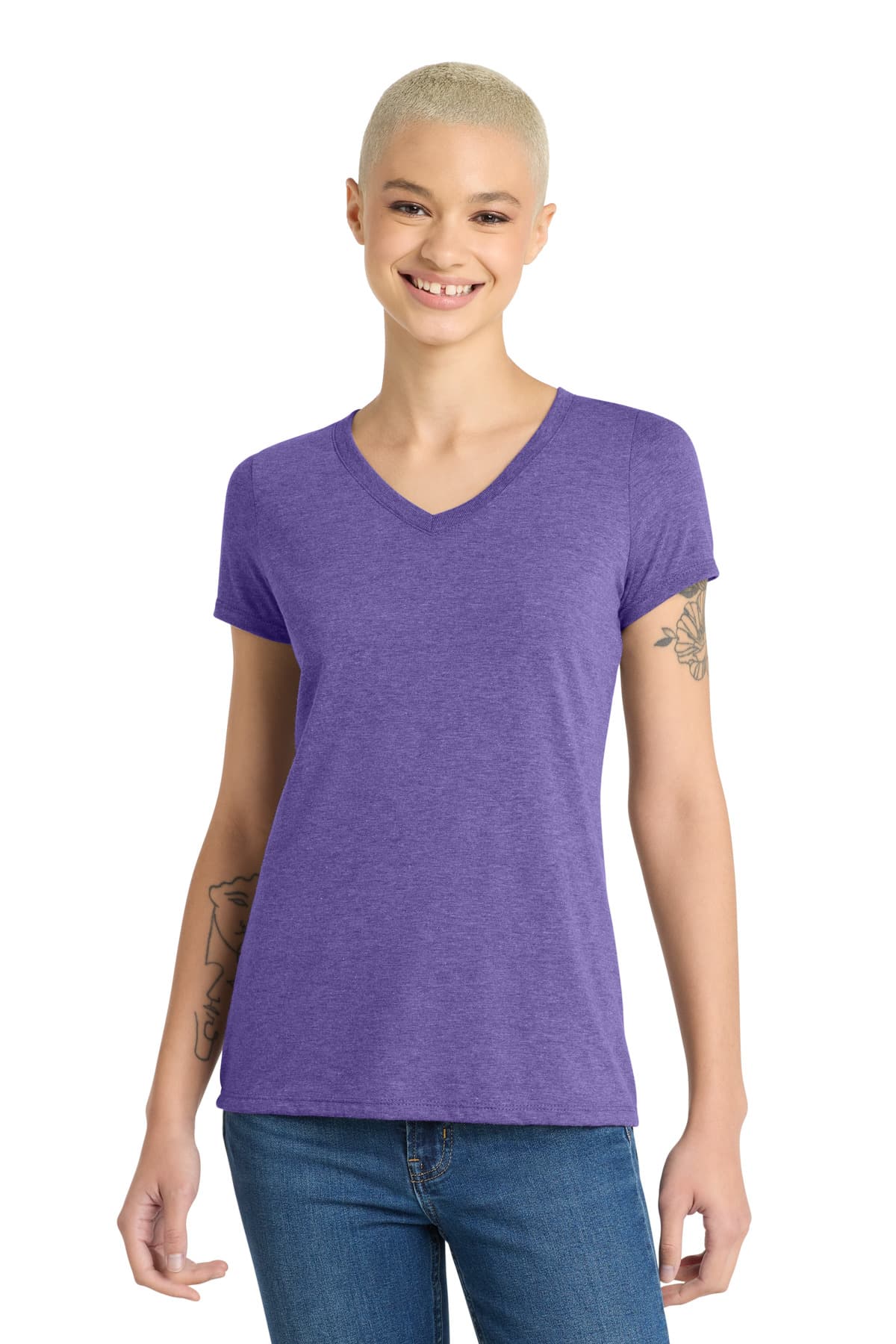 District DM1350L in Purple Frost β custom apparel by Jam 4 Apparel